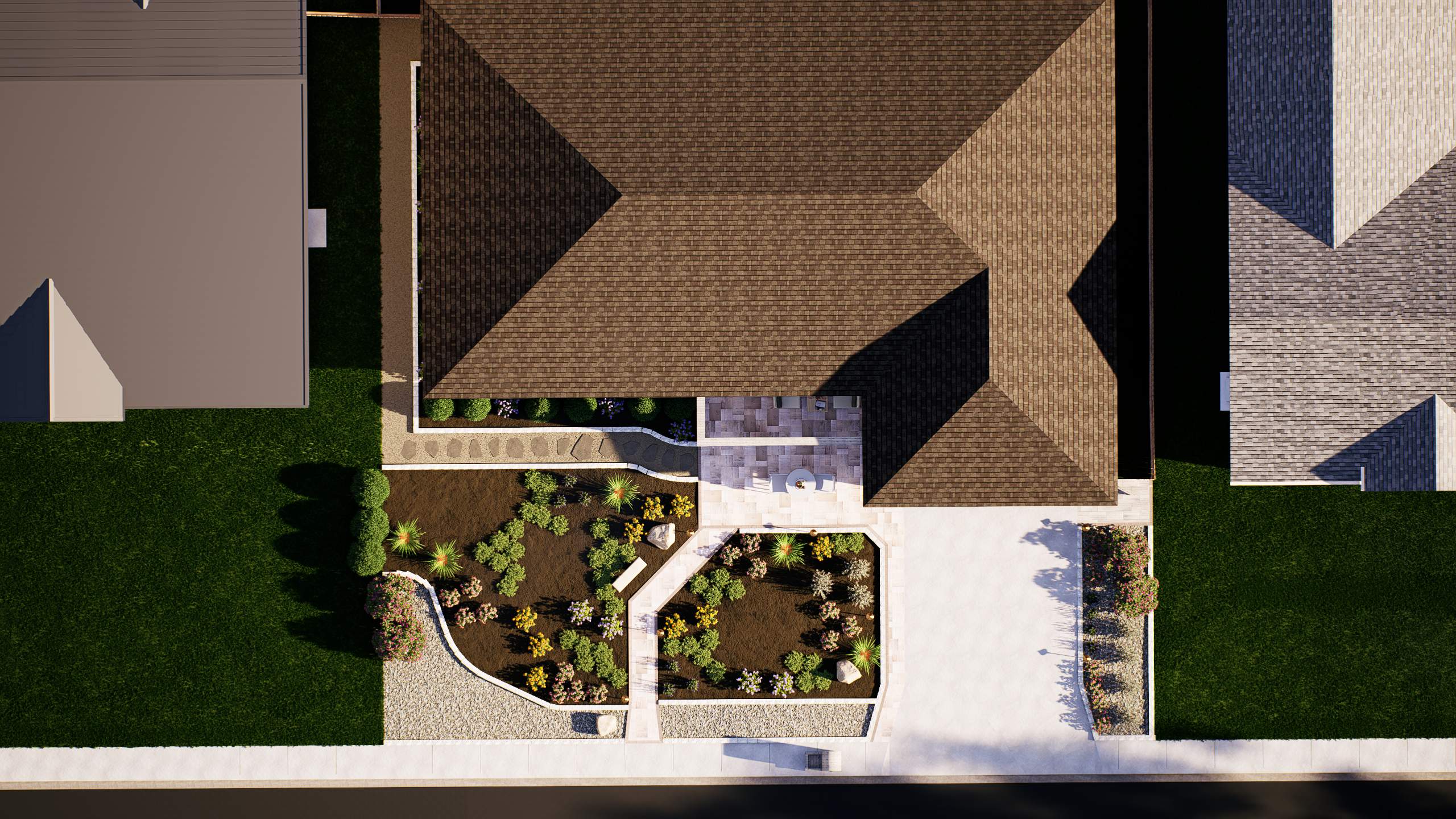 3D Design Render, San Antonio TX by Hole In One Lawns, LLC