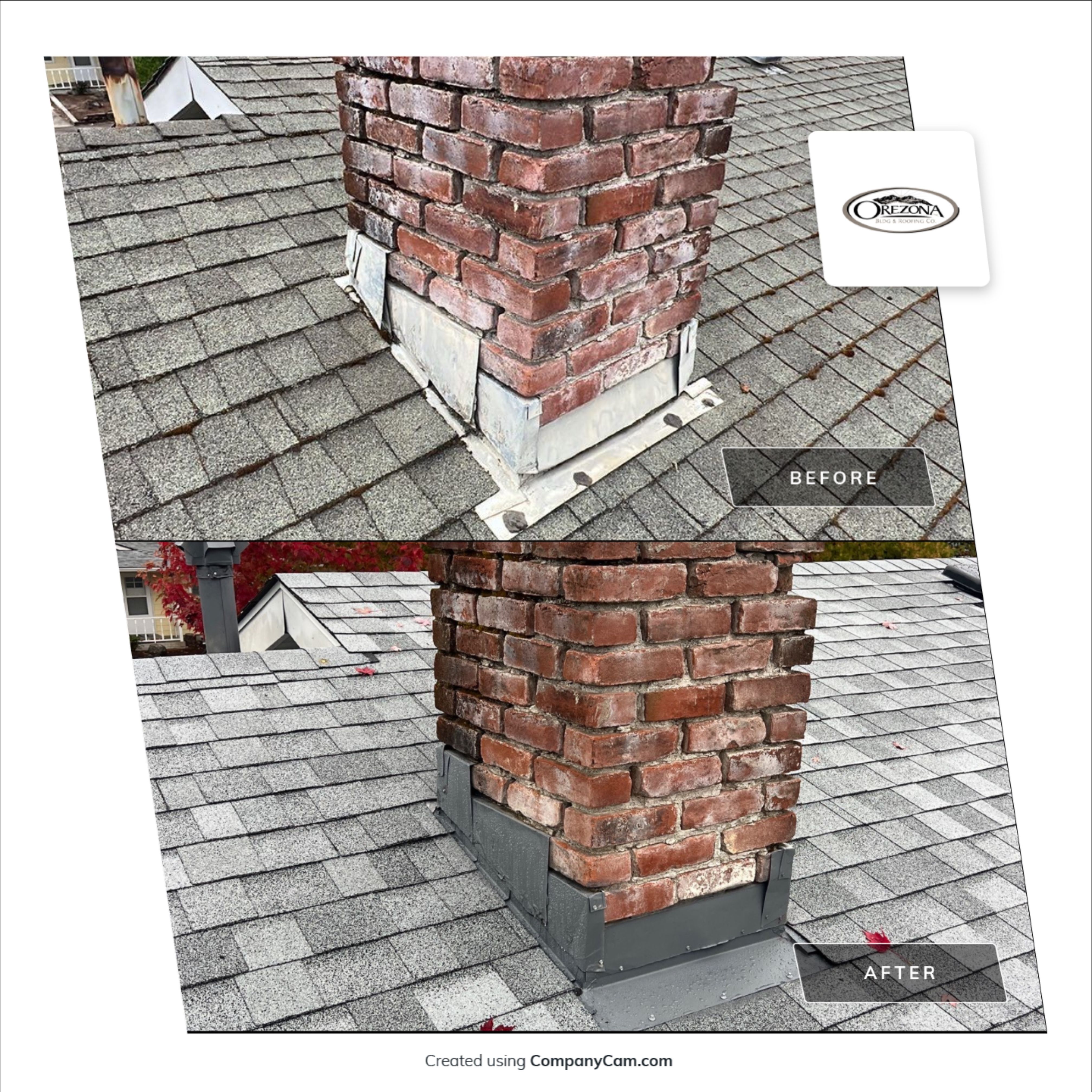Residential Roofing Installation using IKO Dynasty (Color: Frostone Grey) by Orezona Building & Roofing Company, Inc.