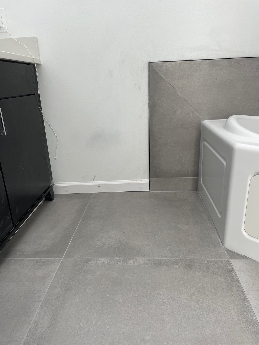 Contemporary Bathroom Remodel by Footprints Floors of East Atlanta