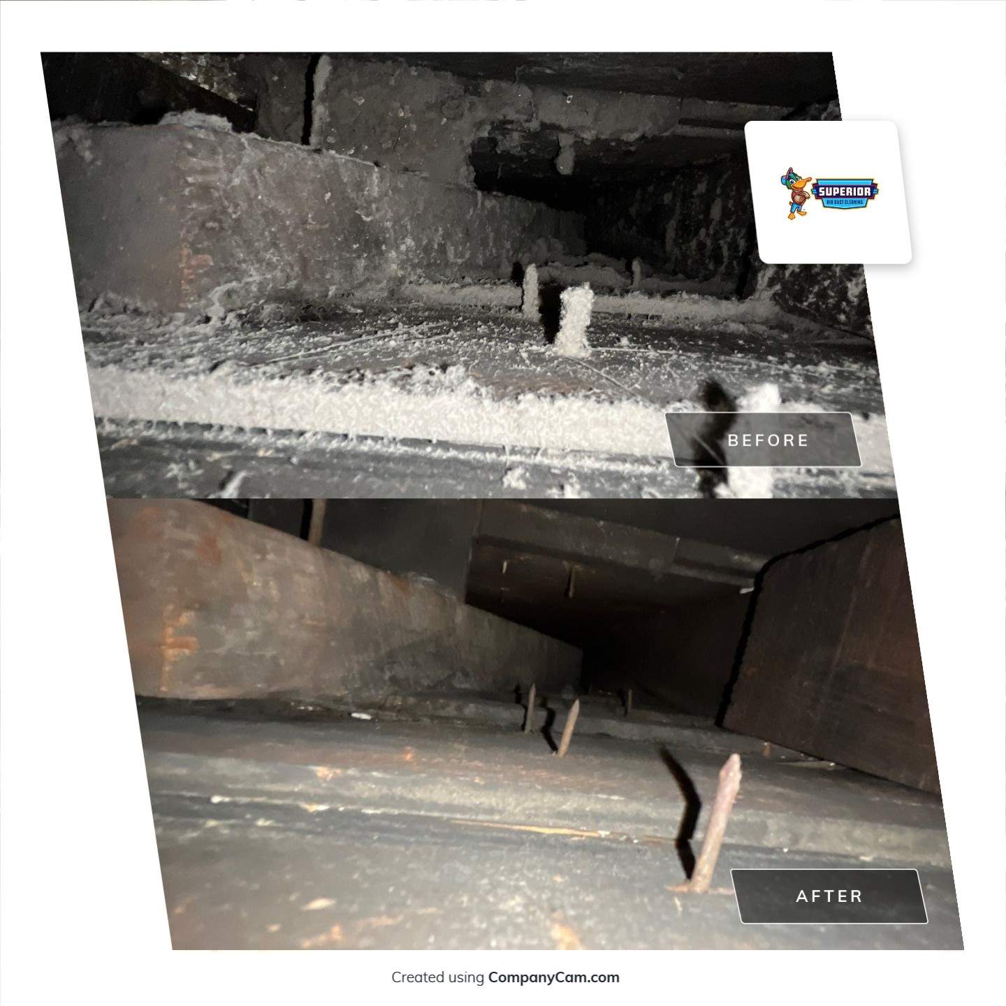 Air Duct Cleaning With a Vacuum Truck in Rochester, PA. by Superior Air Duct Cleaning