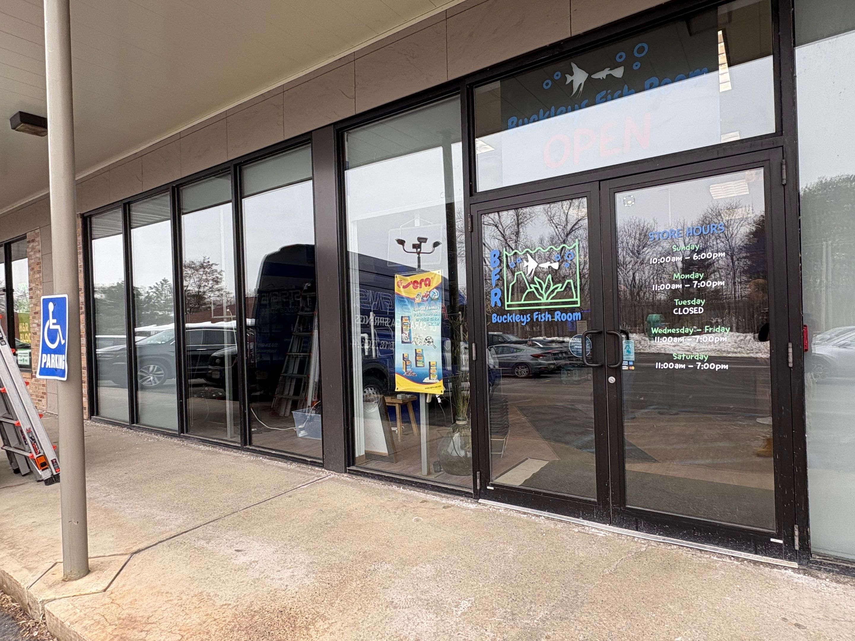 Buckley's Fish Room LED Sign & Door Vinyl by FASTSIGNS of Saratoga Springs