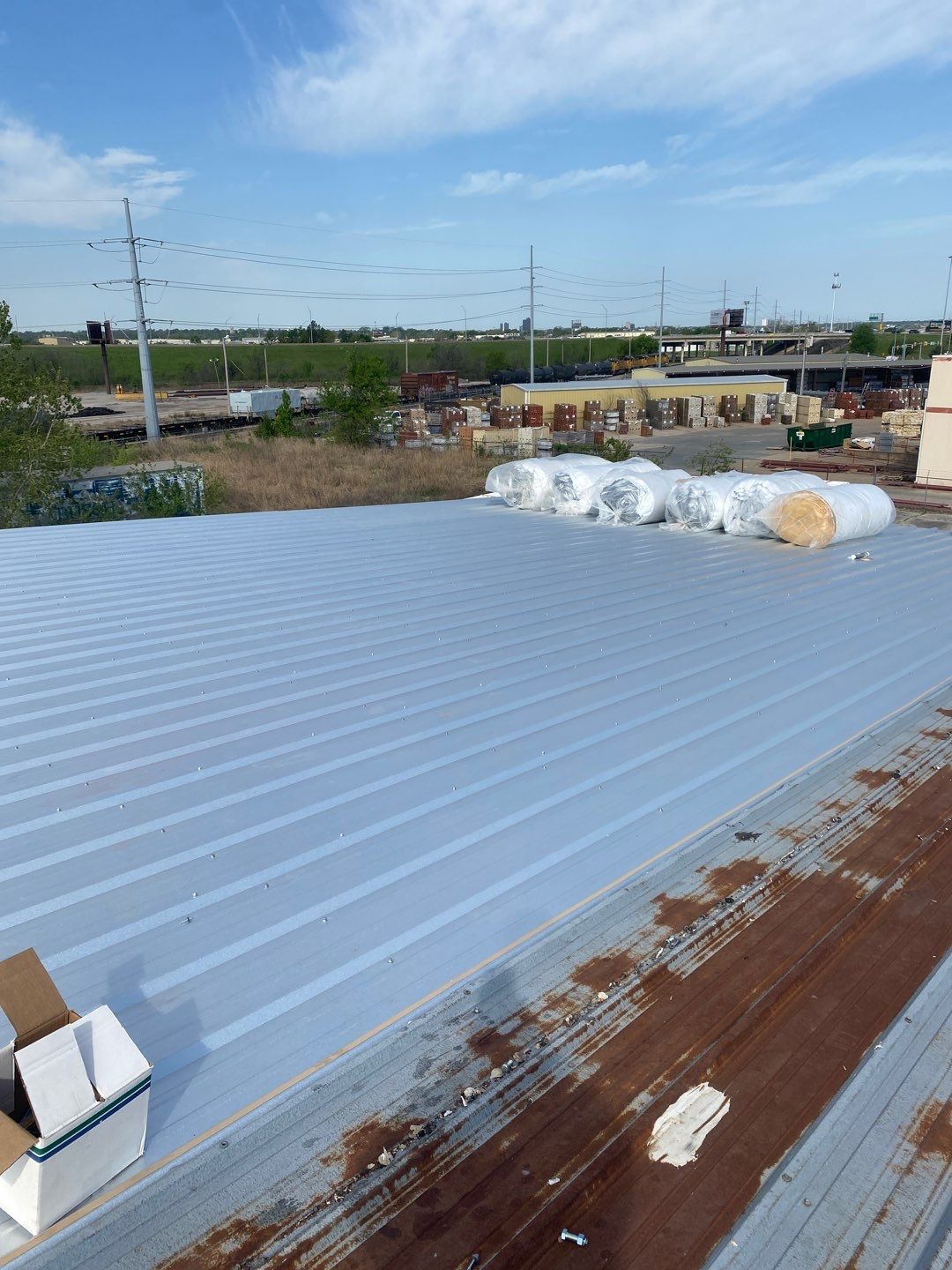Metal Roof Project in Tulsa by Decor Roofing & Restoration