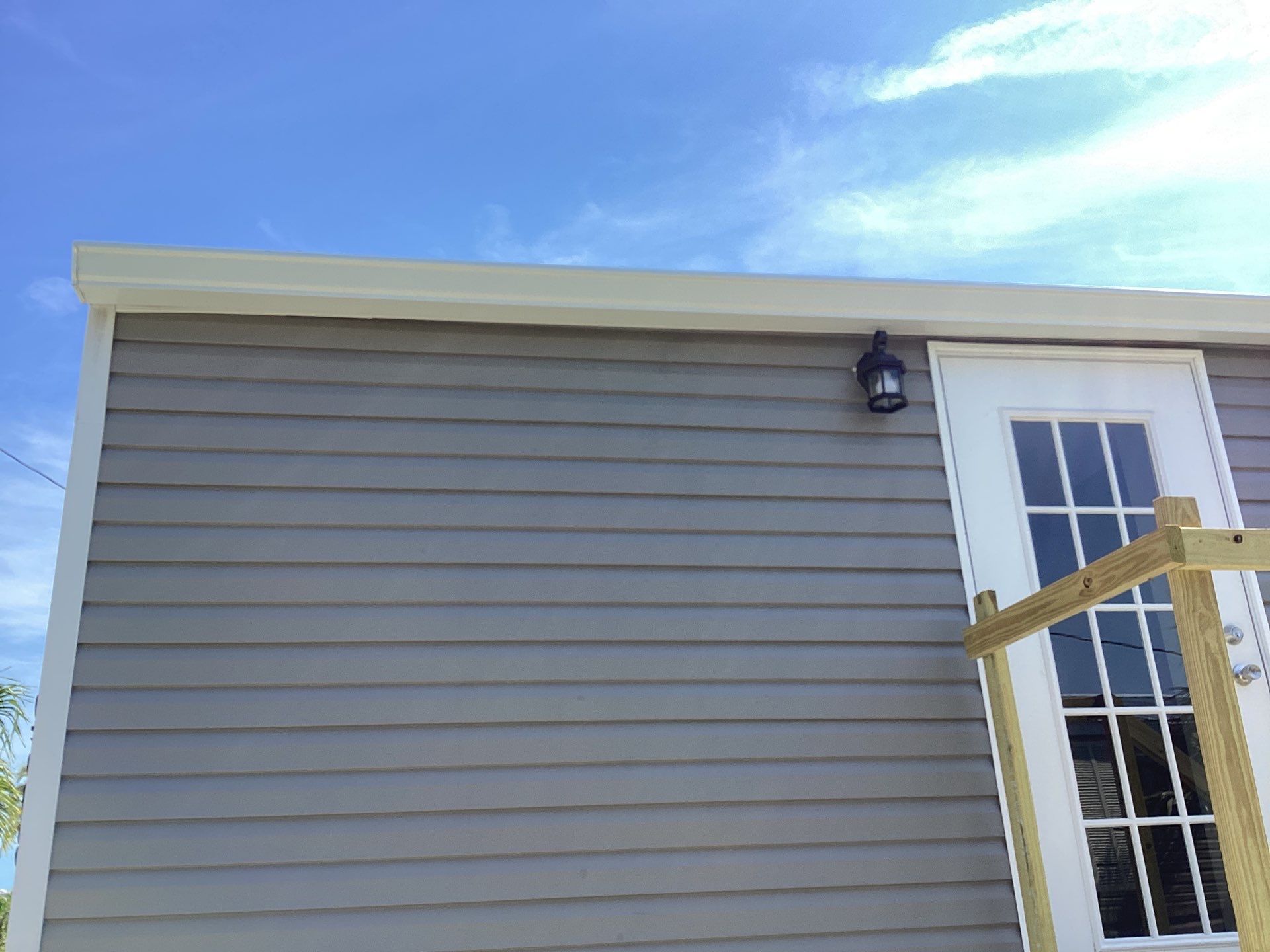 Aluminum Gutters for Beachside Homes in St James City FL by Gutter Professors