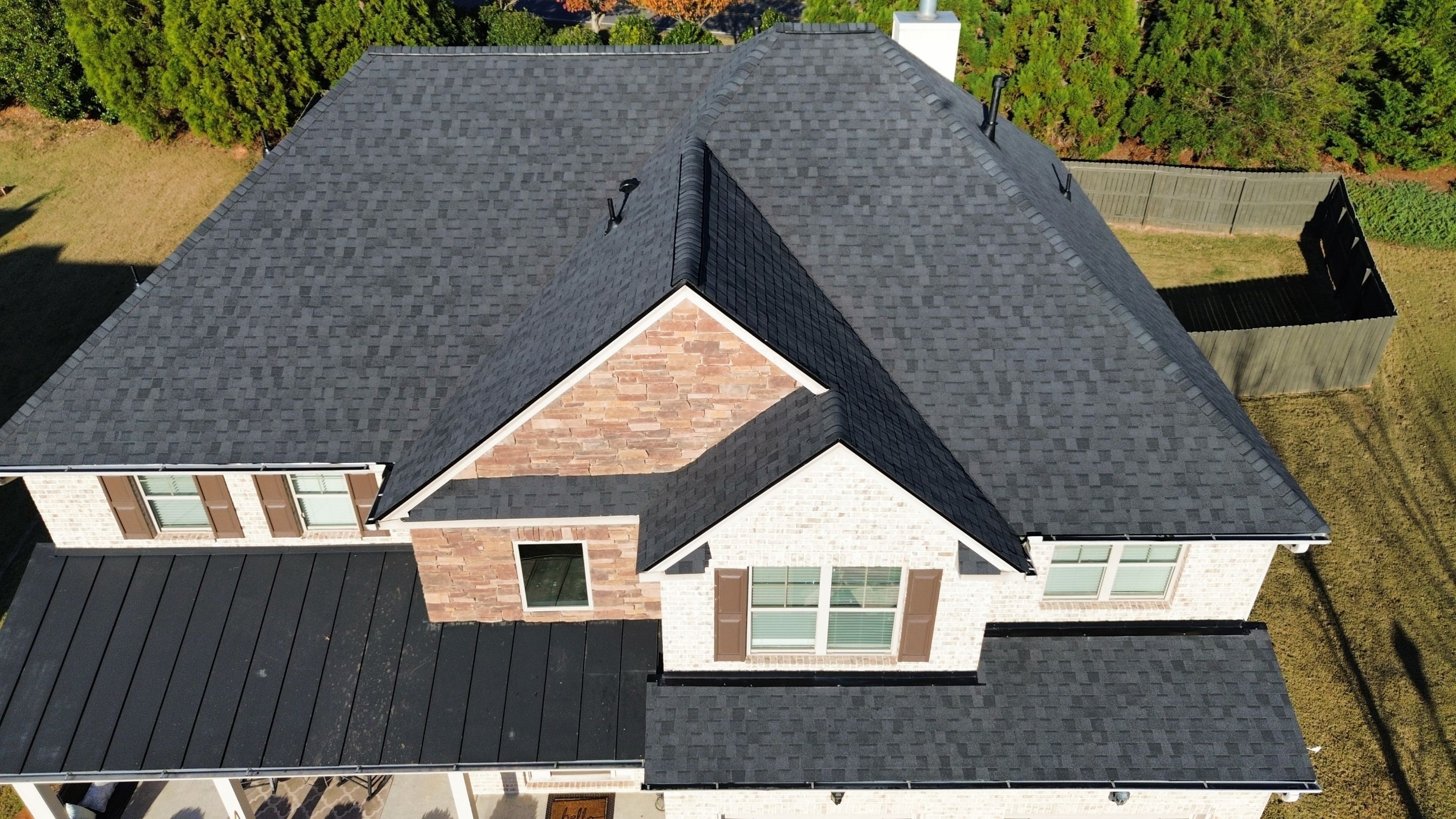 Cumming, GA Roof Replacement CertainTeed Landmark Moire Black by Reset Roofing