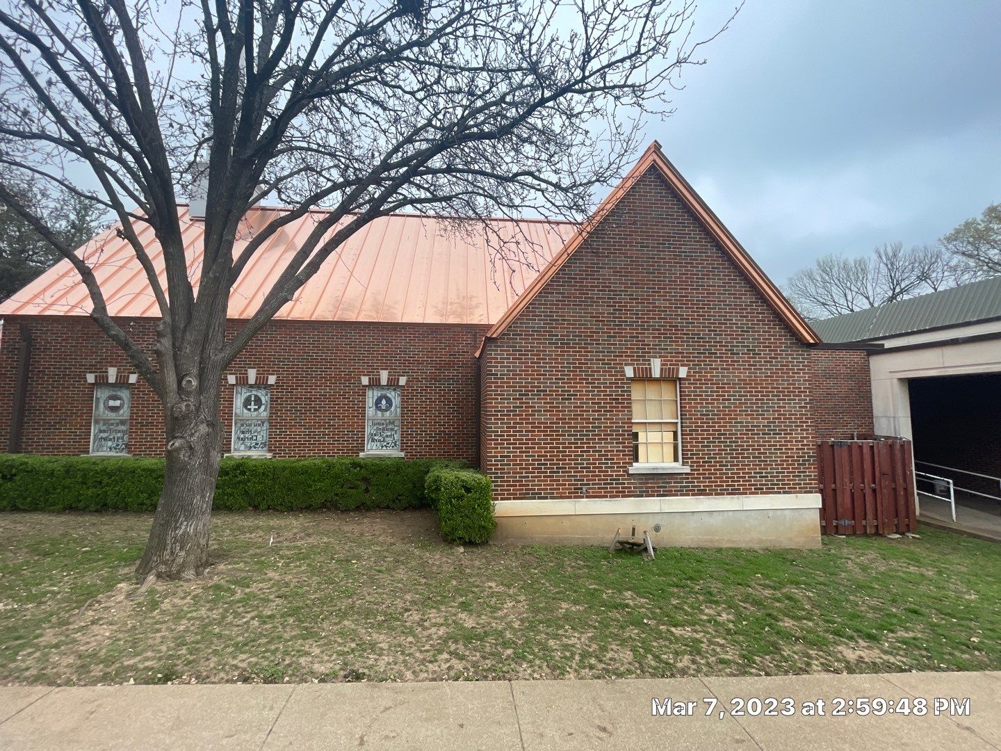 Custom Copper Standing Seam Roofing System  by Springtree Restoration 