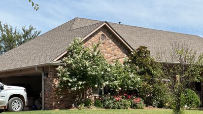 Reroof using GAF HDZ Weathered Wood