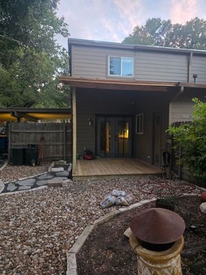 Matched porch