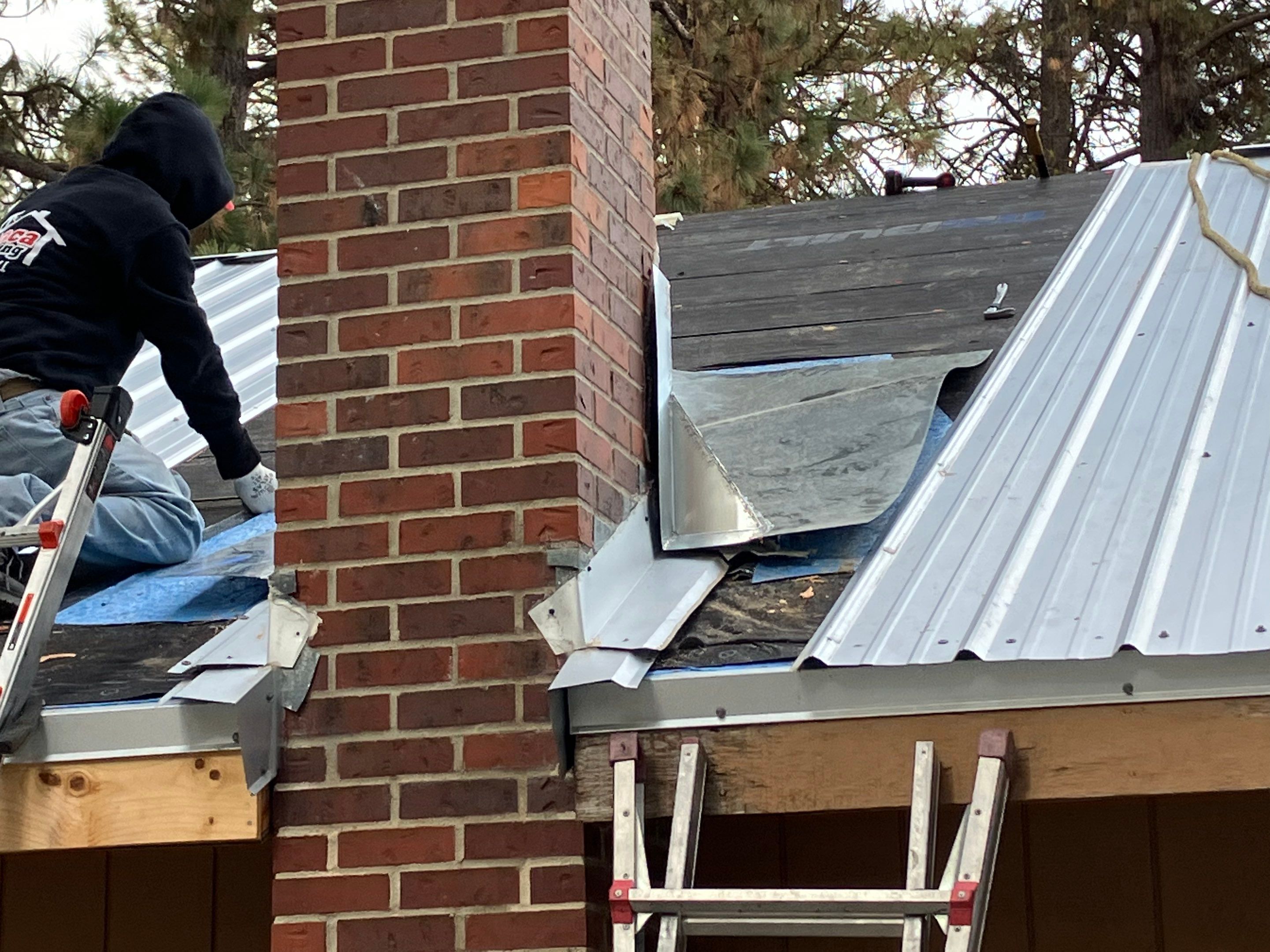 Idaho City, ID., Residential Roofing Installation using Galvanized Steel by ID Roofing LLC