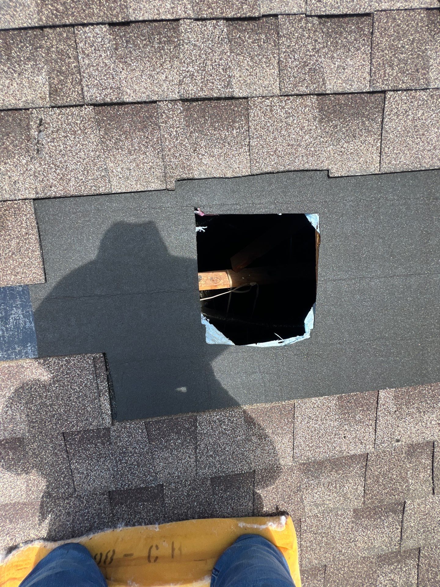 Hail Damage using Owen's Corning Duration (Lifetime) Shingles by Roof Repair Company