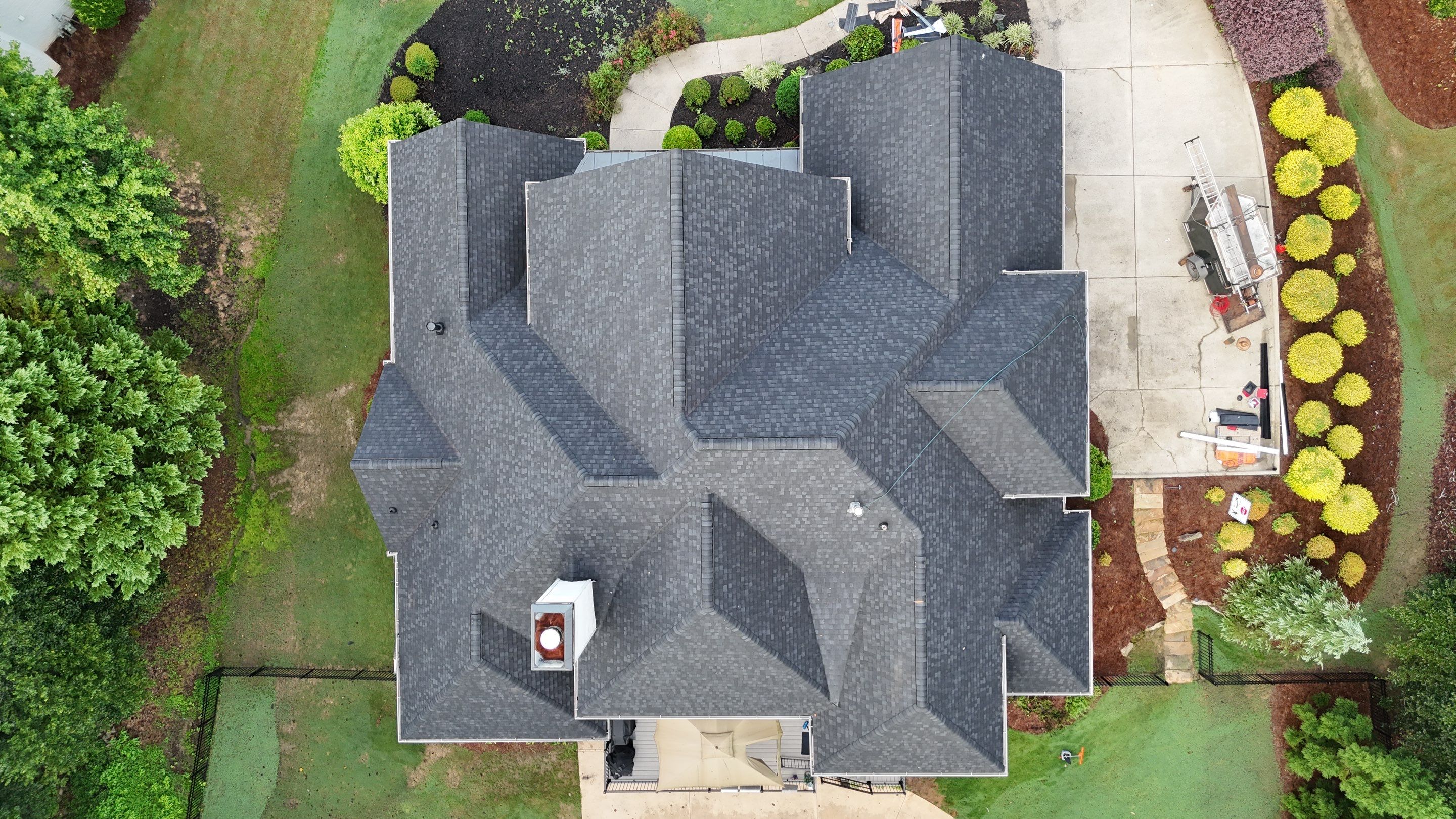Cumming, GA Roof Replacement, CertainTeed Landmark Pro Charcoal Black by Reset Roofing