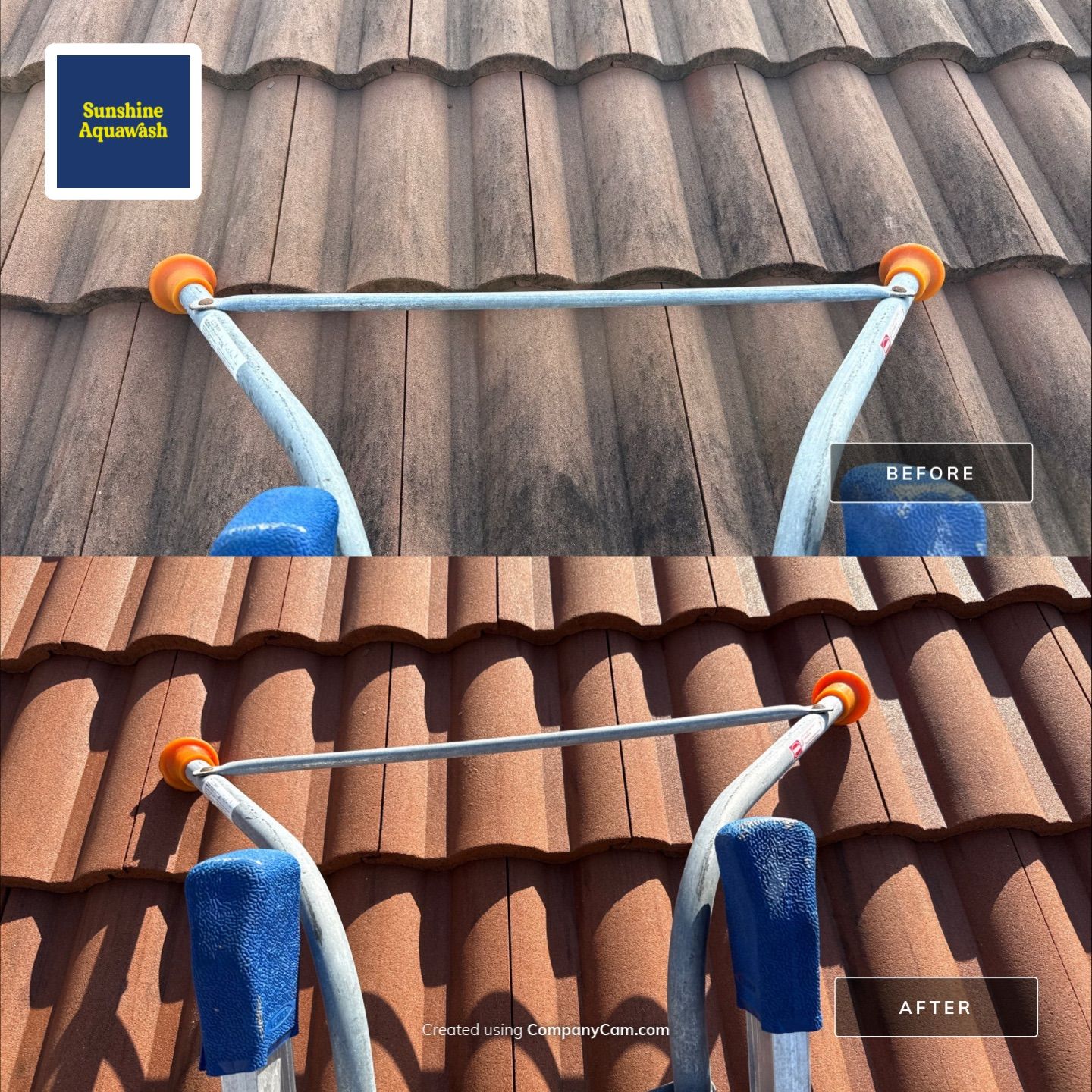 Roof Cleaning & Gutter Brightening | The Inlets Community | Manatee River | Bradenton, FL by Sunshine AquaWash
