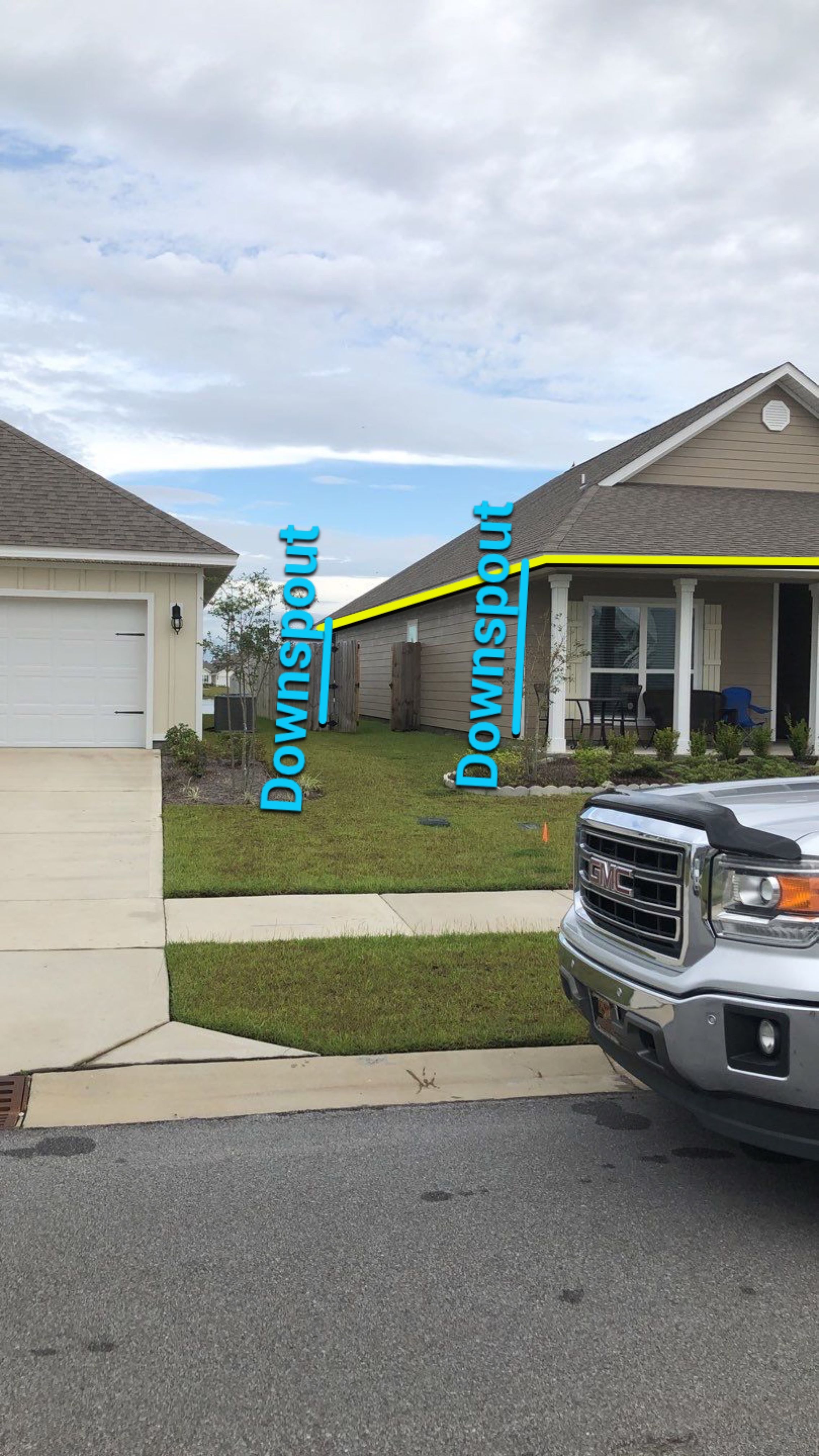 Seamless Gutter Installation using White K-Style Gutters by Gutter Professors