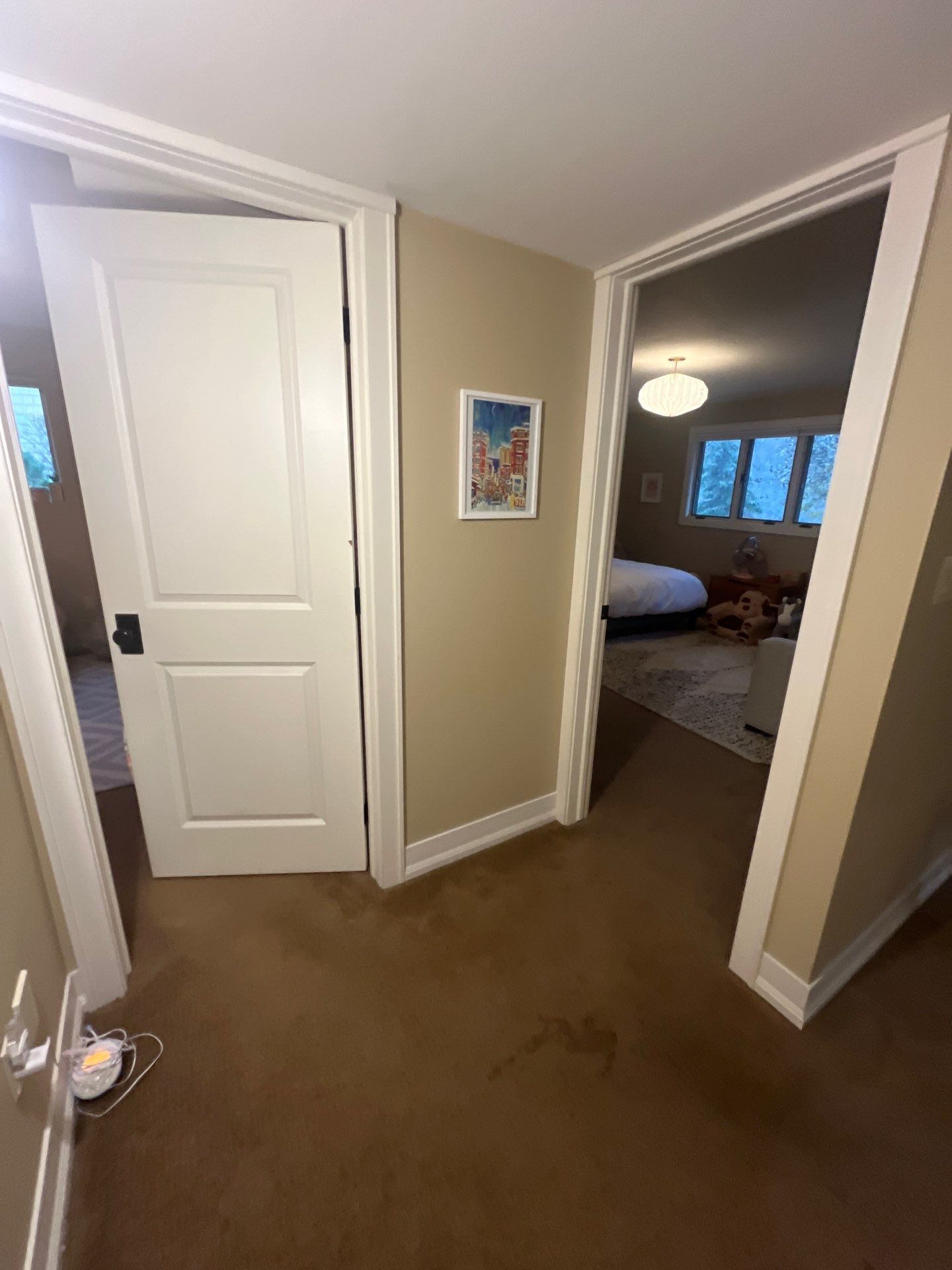 Sioux Falls Interior Painting with Custom Wainscoting and Decorative Wallpaper by Select Painting, Coatings & Garage Cabinets