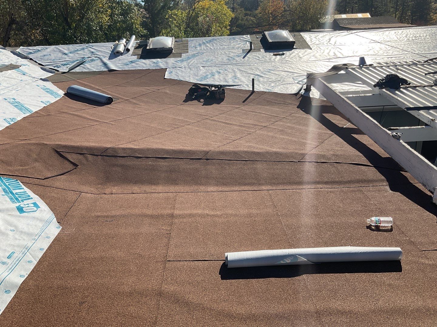 Residential Roofing Installation using Owens Corning Roofing Shingles by Byers Enterprises 