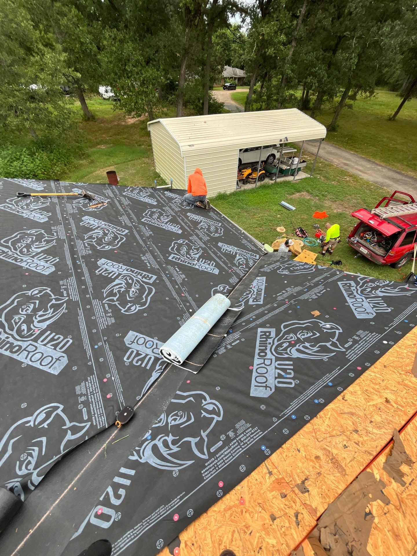 Reroof For Retired Vet by Berry Good Roofing