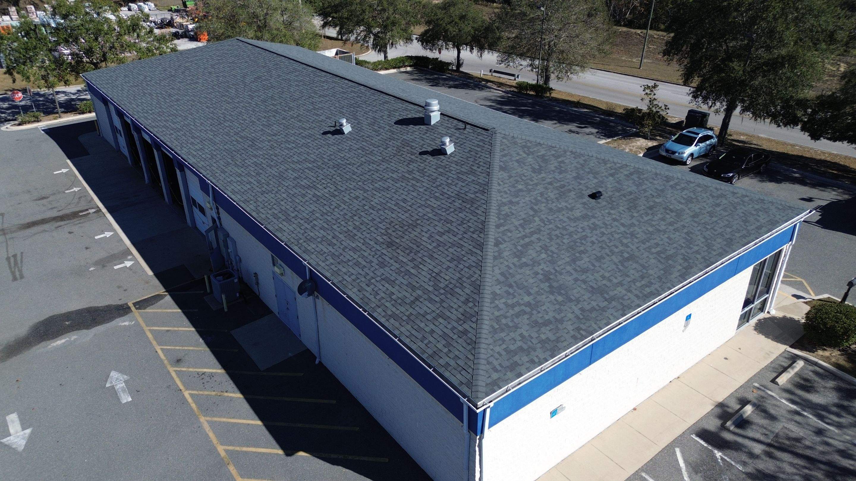 Reroofing Good Year Tire Shop in The Villages, FL by Brehm Roofing