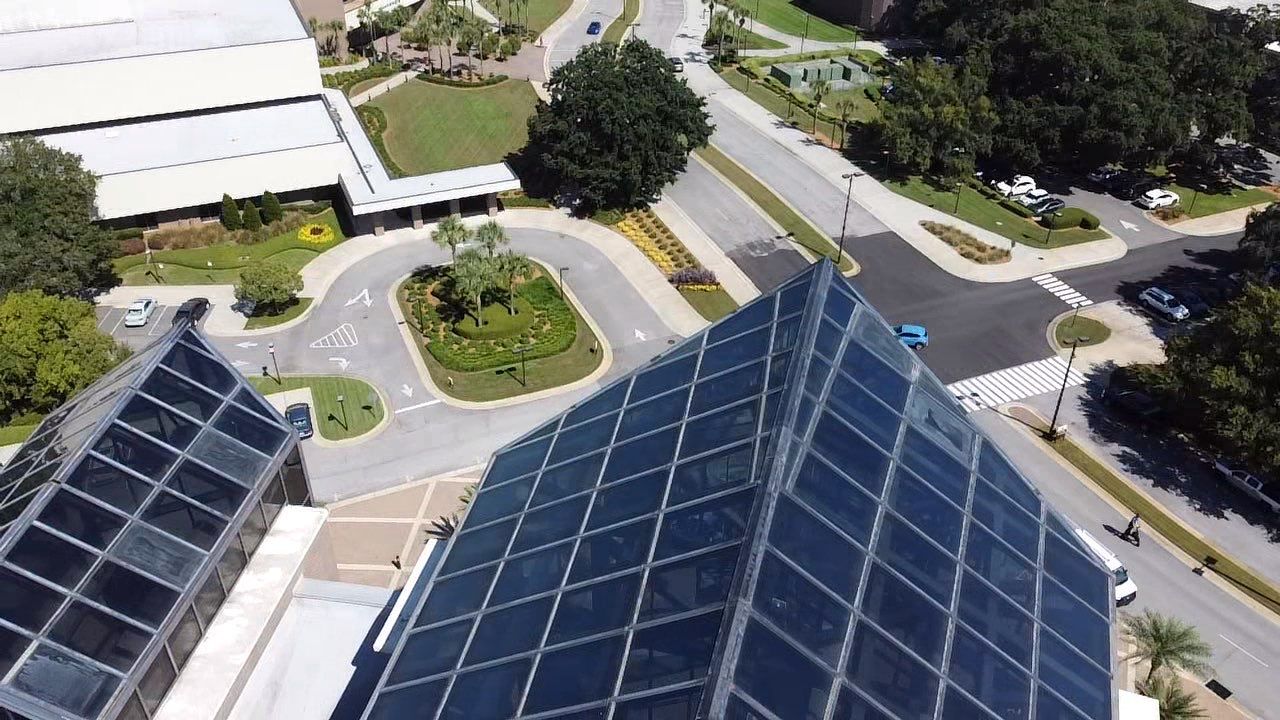 PCC Crowne Center Exterior Wall Repairs Pensacola, Fl by US Roofing Systems