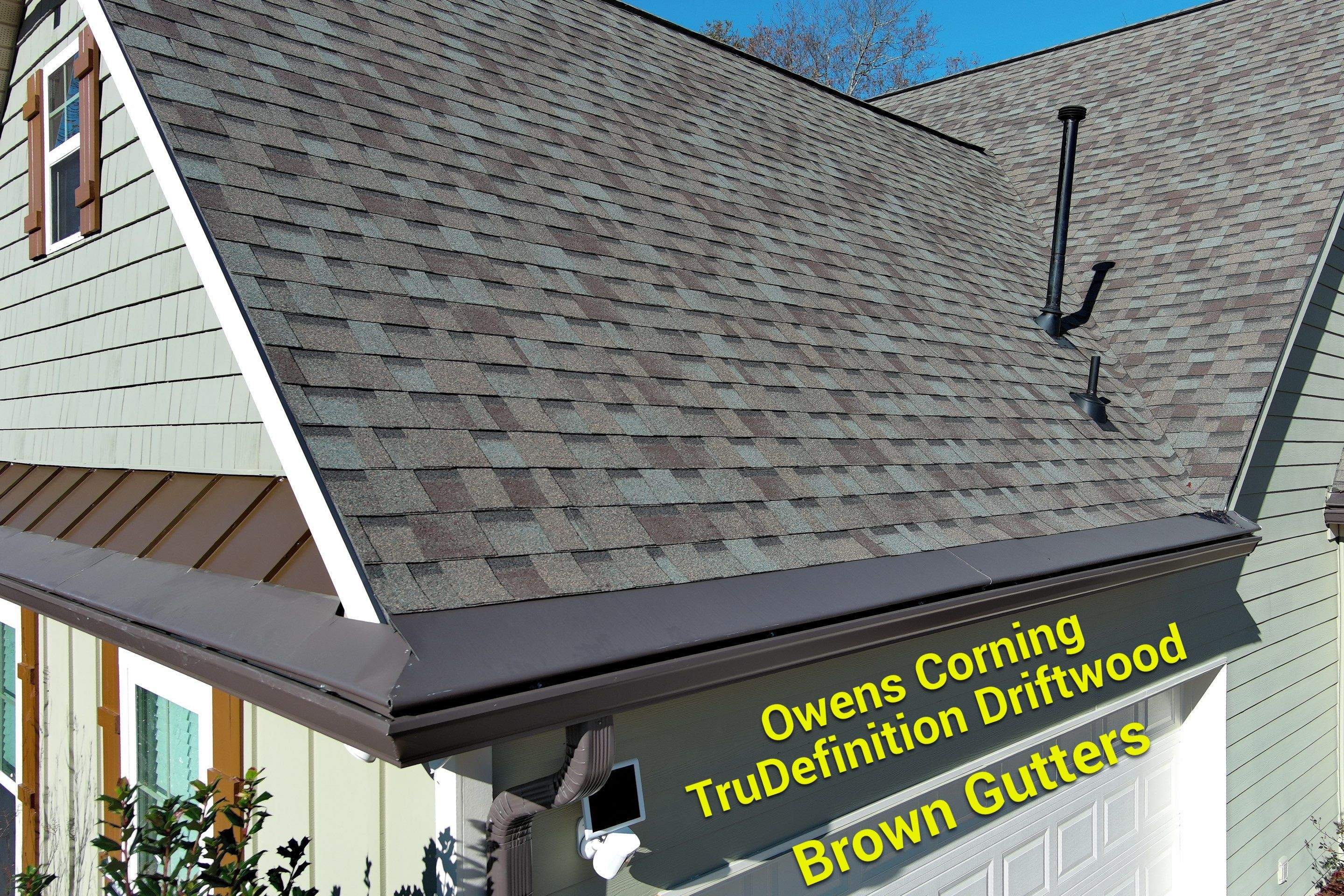 New roof installation and shingle colors by Rhino Restoration