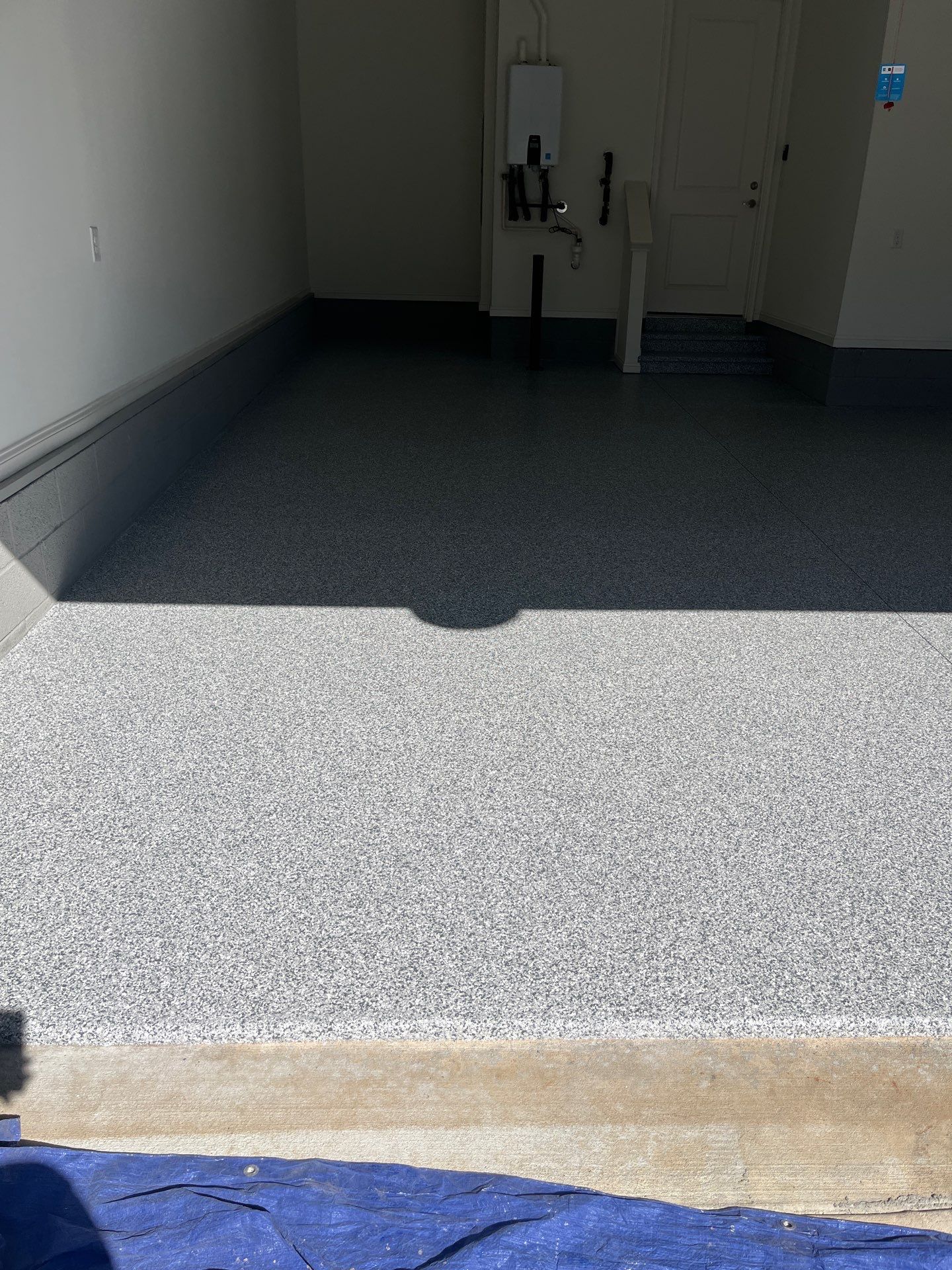 Garage Floor Coating using Gravel by My Garage Floor Guys