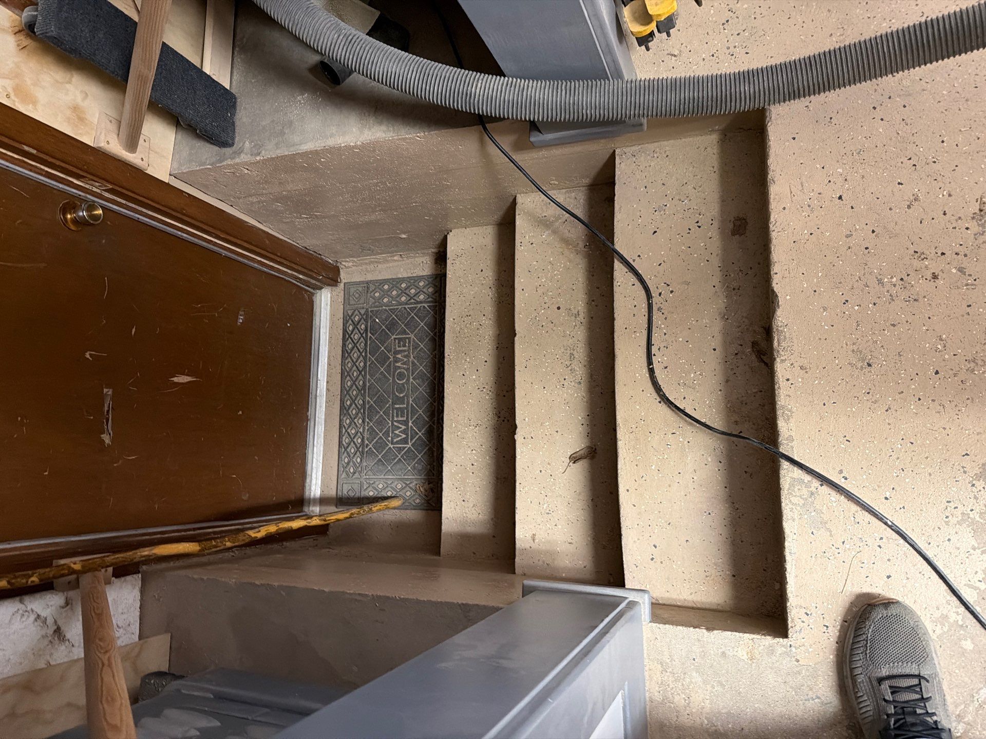 Nightfall Decorative Chip Garage Floor Coating in Luverne, Minnesota by Select Painting, Coatings & Garage Cabinets