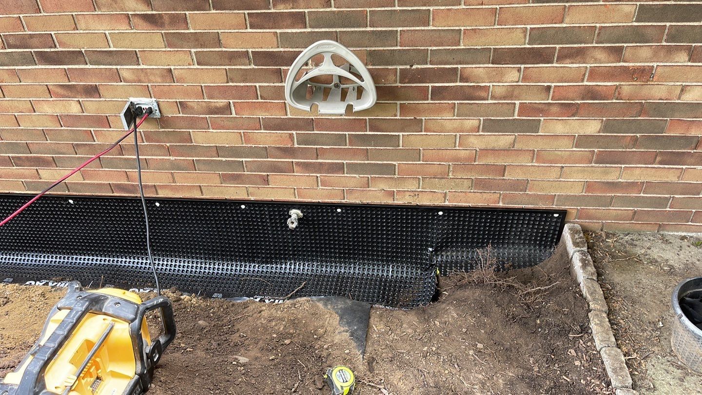 Shallow Waterproofing System and Crawl Space Repairs by Toledo Basement Repair