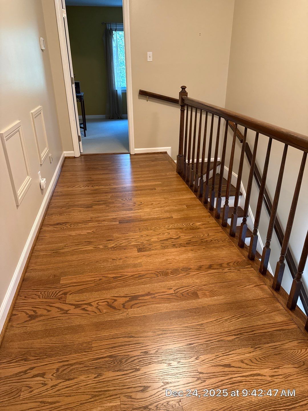 Added Flooring upstairs, refinished existing by Accent Custom Floors