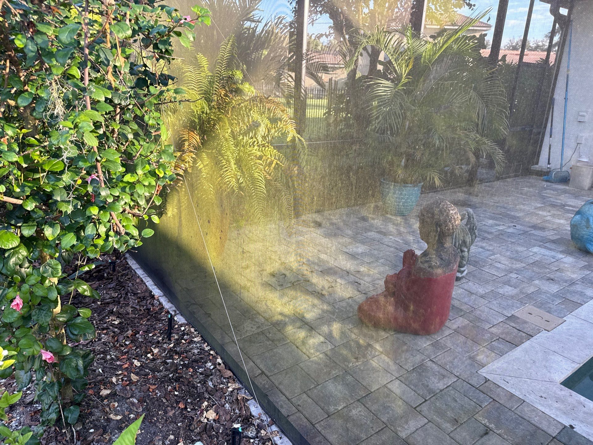 Pool Cage Cleaning | Rye Wilderness, Bradenton FL by Sunshine AquaWash