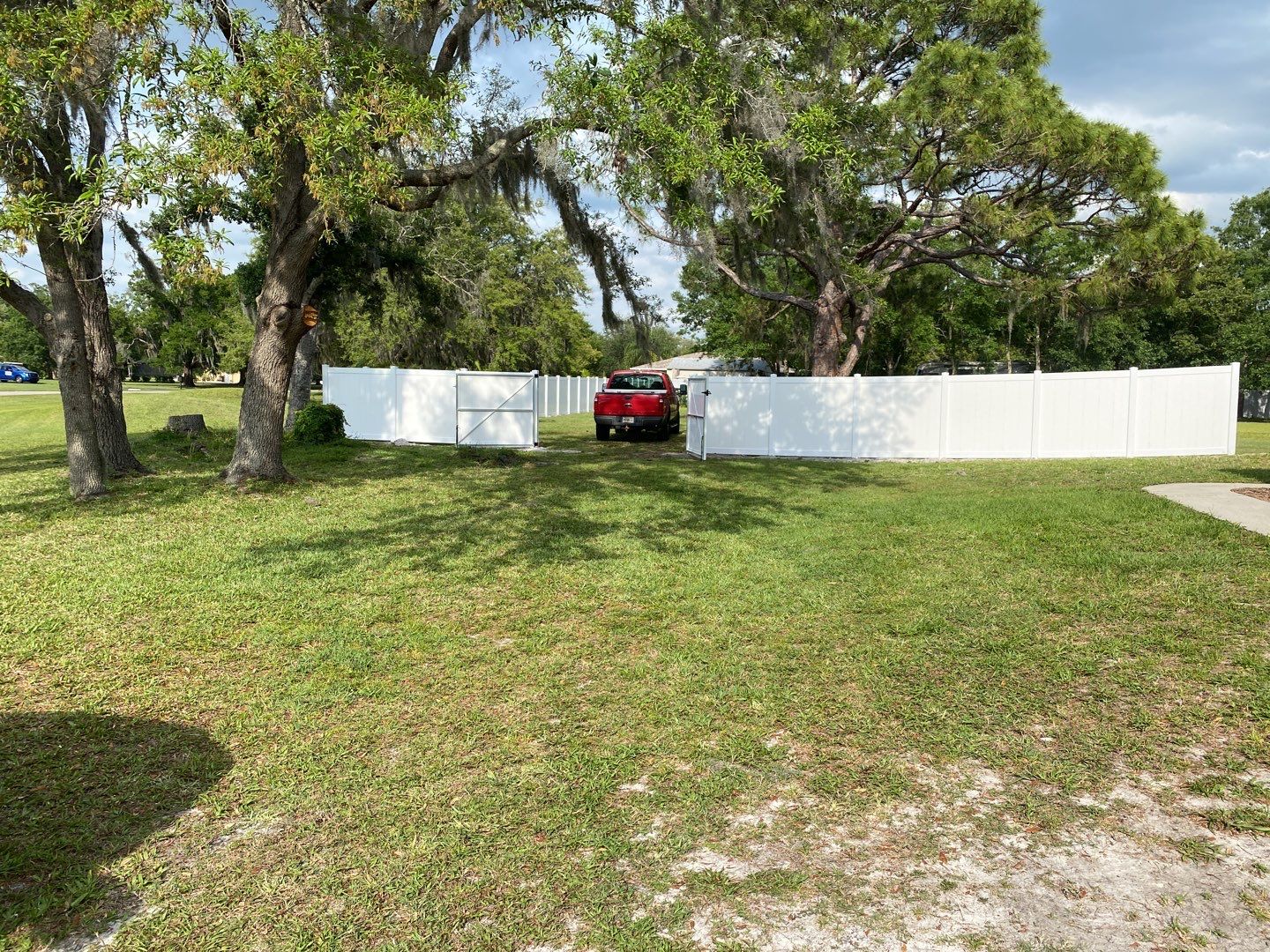 Sarasota, FL 6 ft. Tall White Vinyl Privacy Fence by Asap fence and gates, LLC