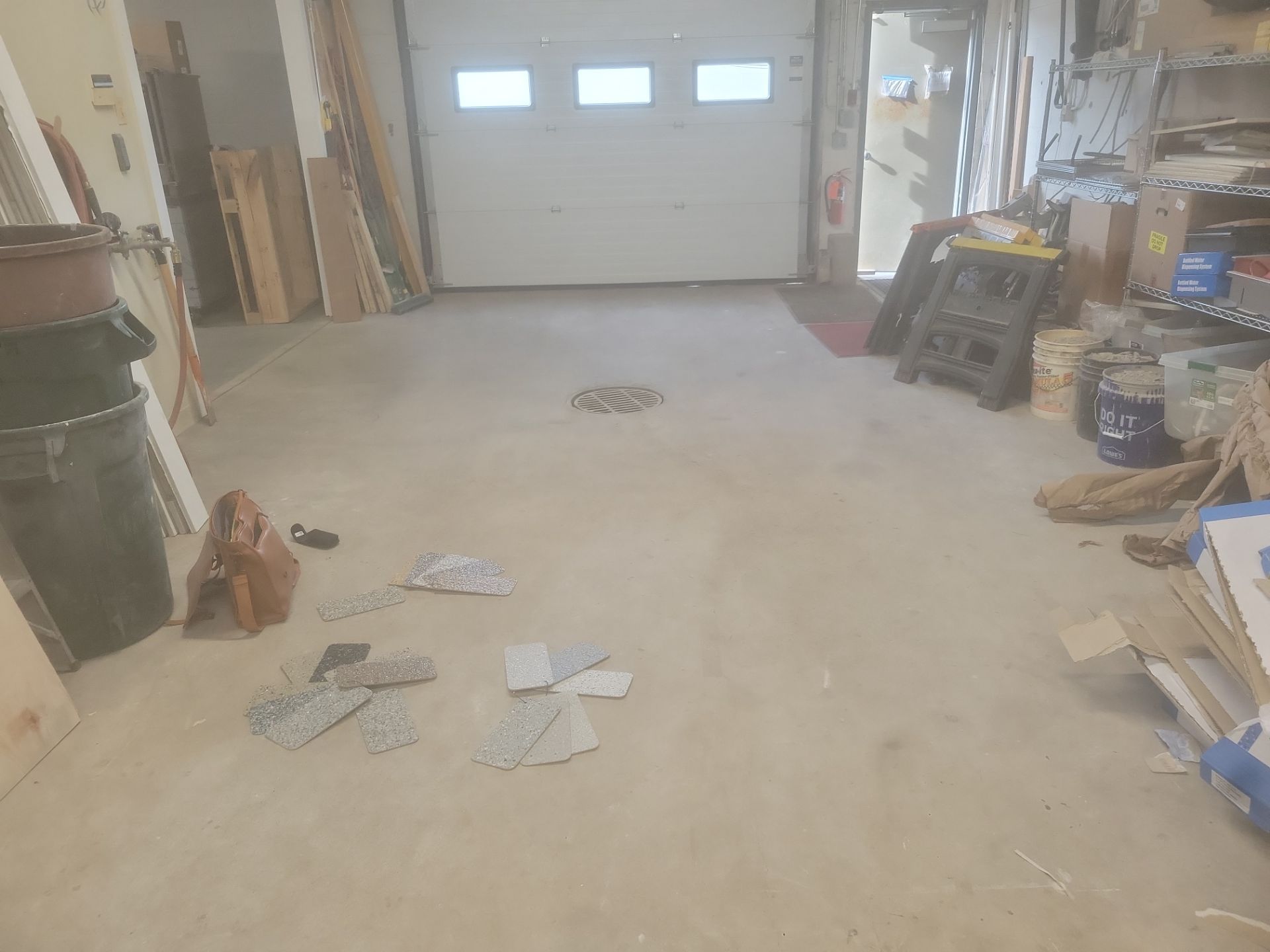 Silverado garage floor coating  by NG Masonry & Construction LLC