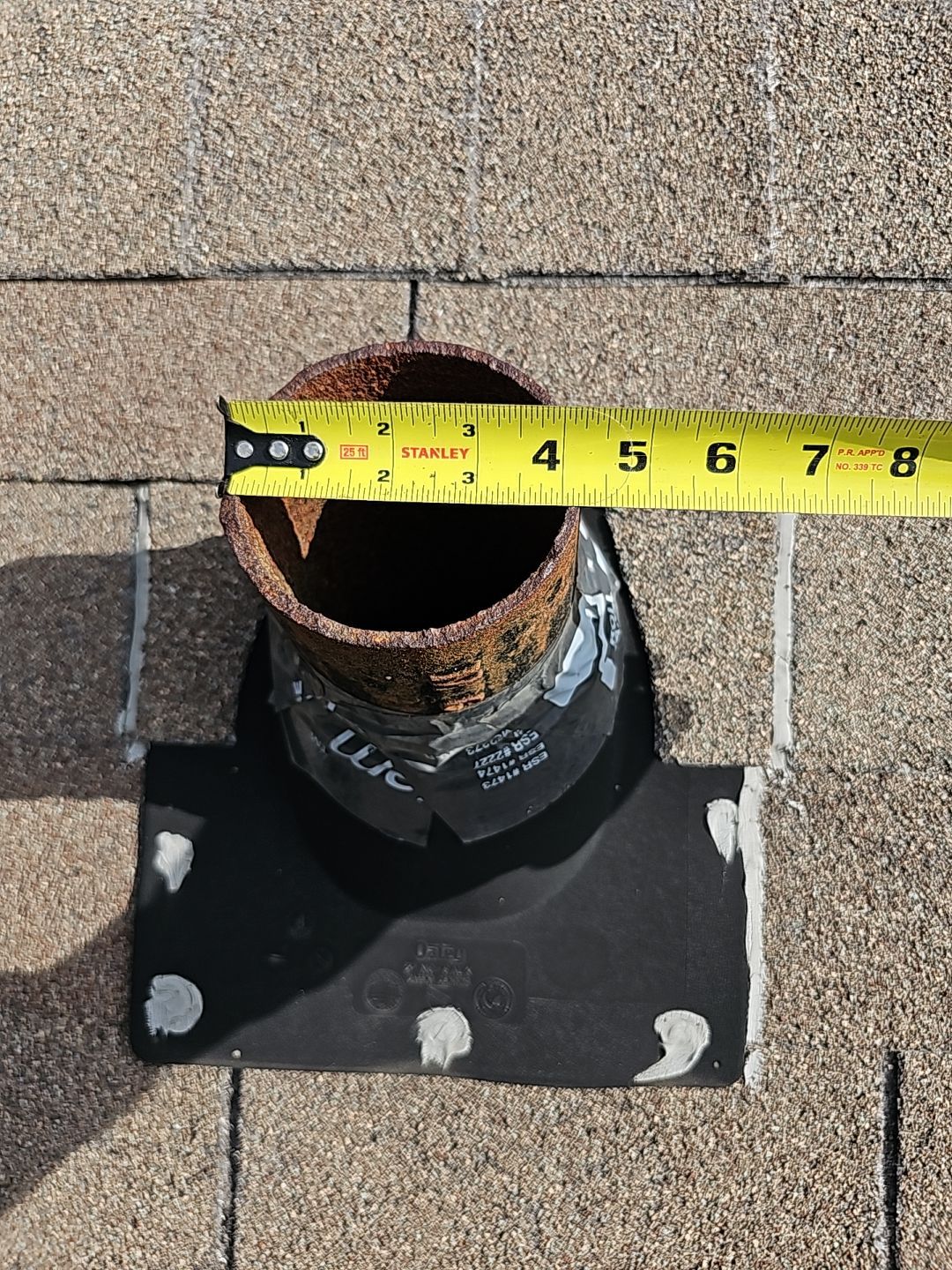 "Full Roof Replacement Due to Hail and Water Damage – Before & After" by road roofing llc