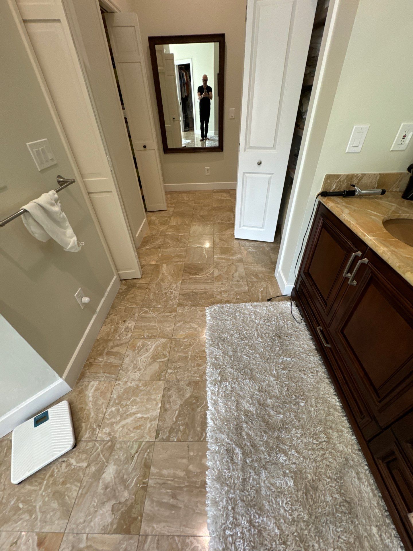 Pine Ridge Estates Master Bath Remodel by Naples Flooring Boutique