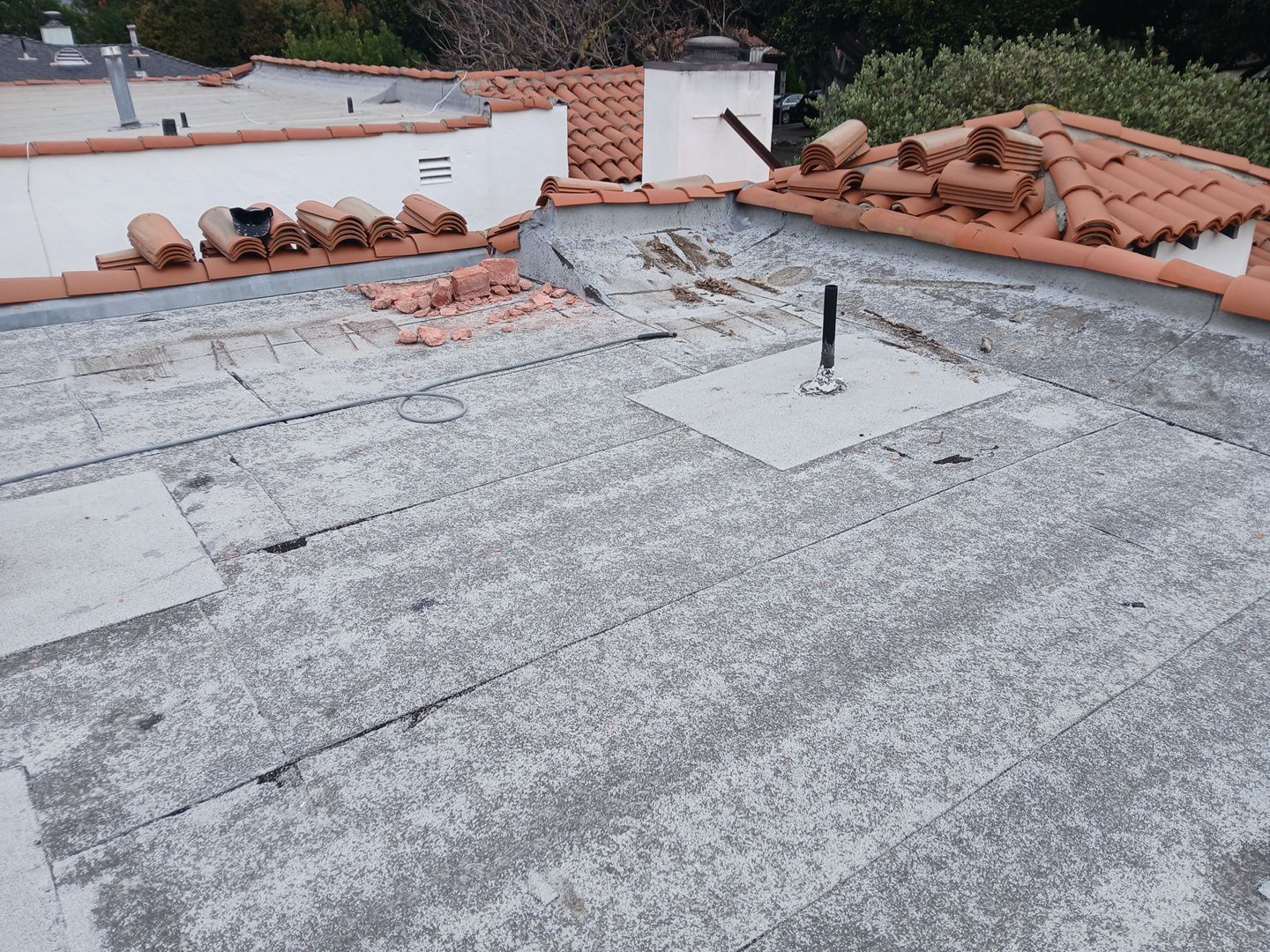 Tile Reset & Silicone Coating using American Standard Coatings Silicone-S by Hull Brothers Roofing