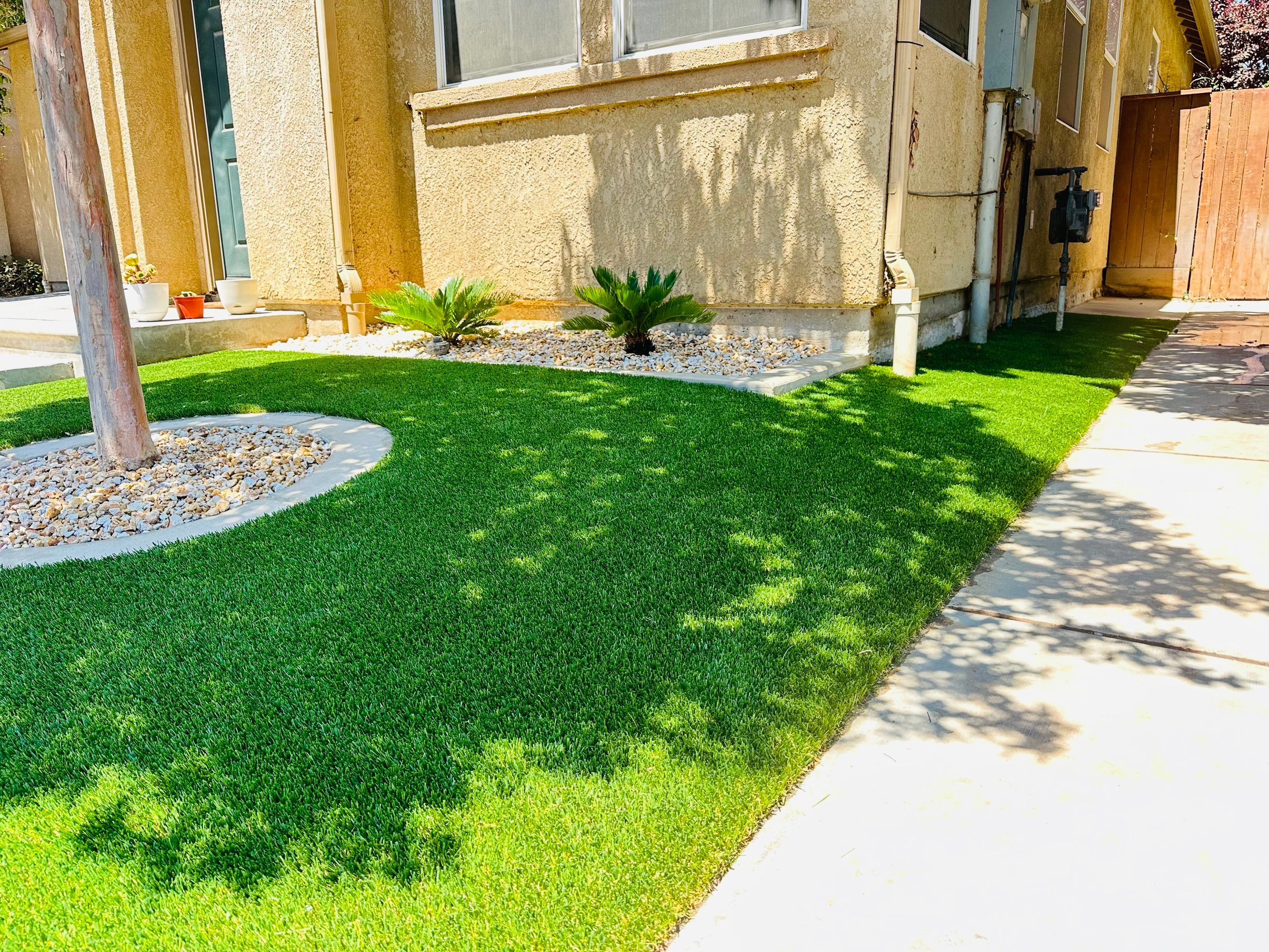 SYNTHETIC GRASS IN FRESNO CA by SAVING PRO LANDSCAPING INC