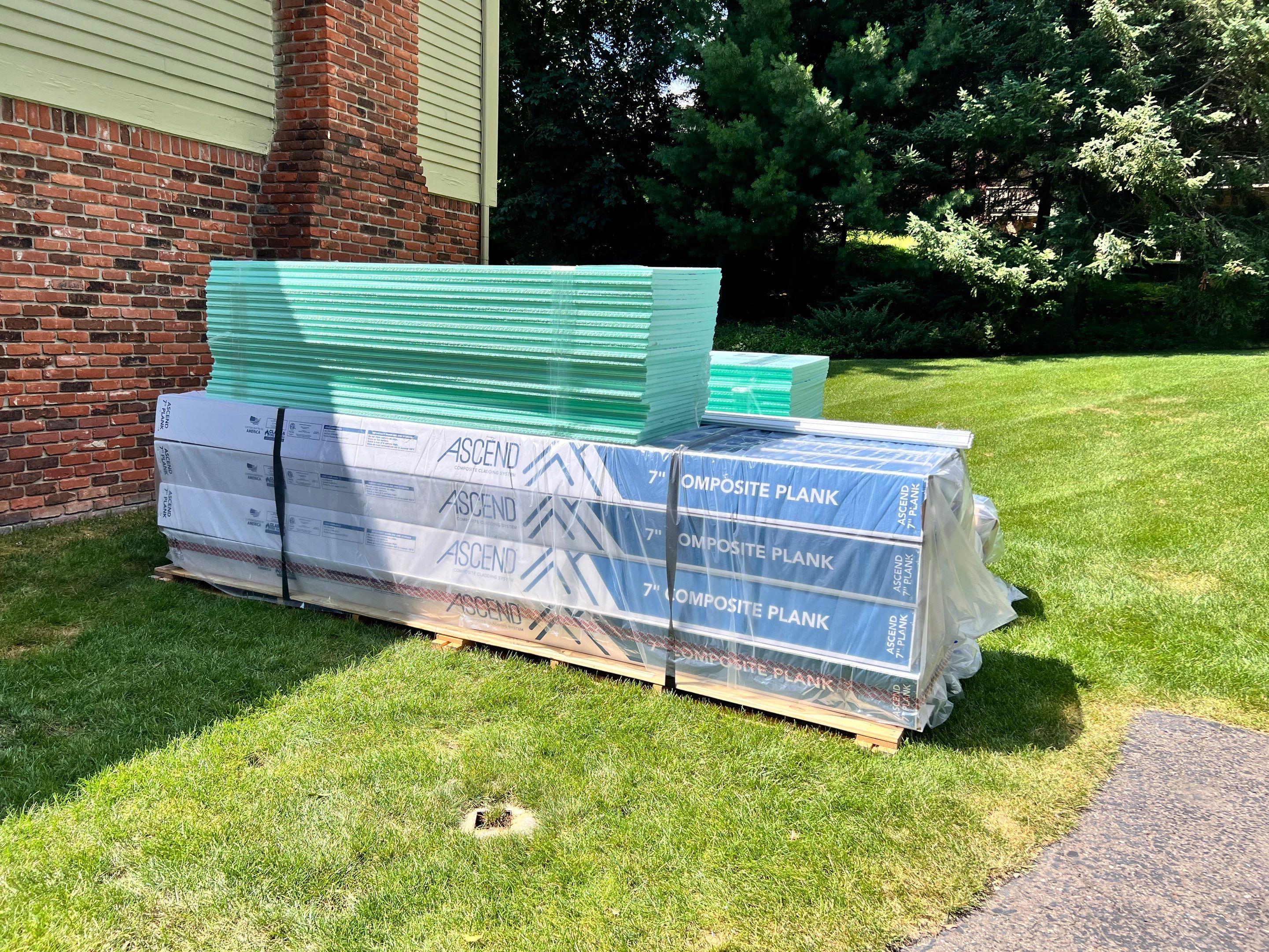 Siding Replacement using Alside Deep Moss by 180 Contractors
