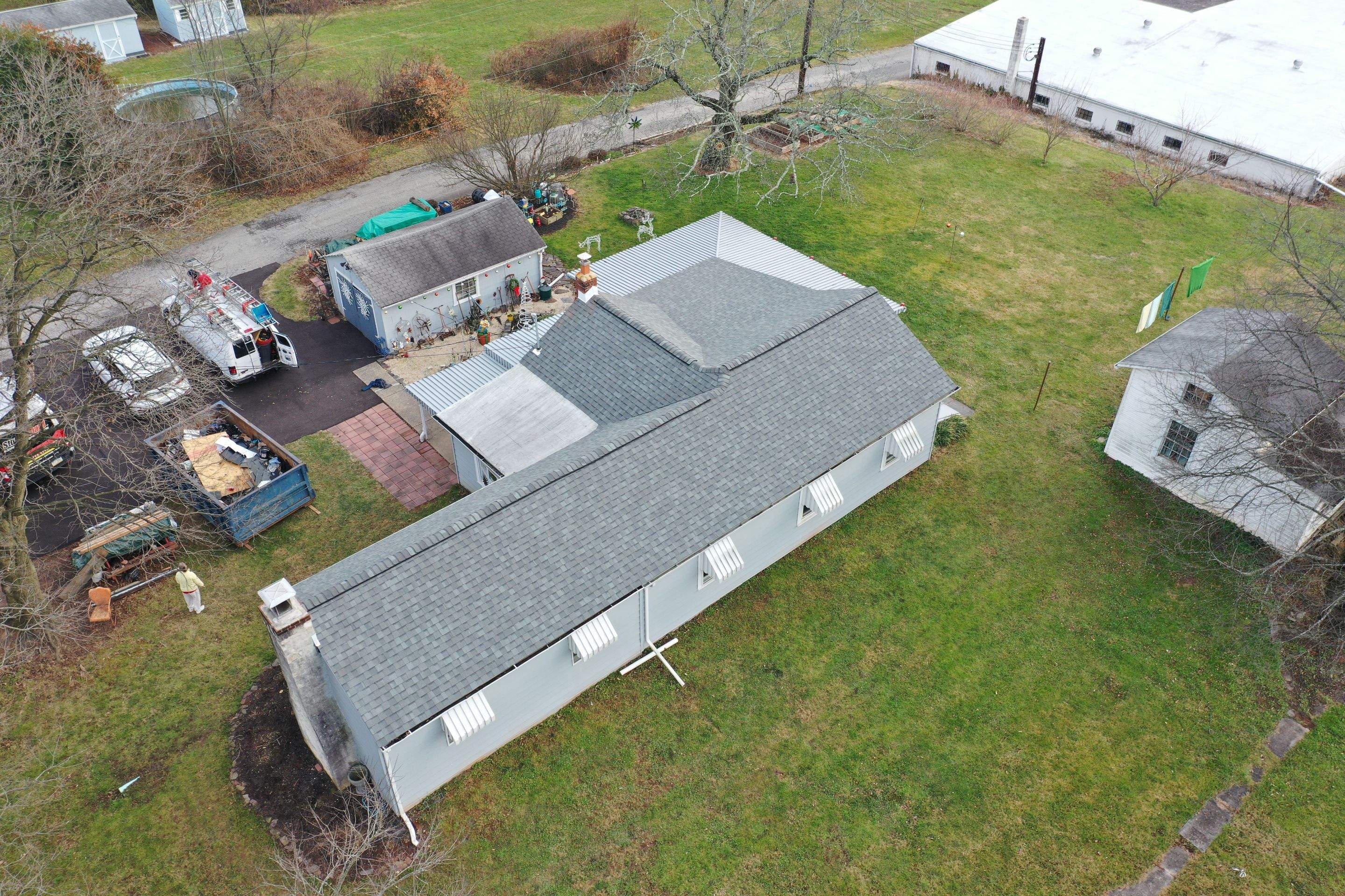 Roofing Installation using CertainTeed Landmark - Georgetown Gray by Storm Guard of Ches-Mont PA