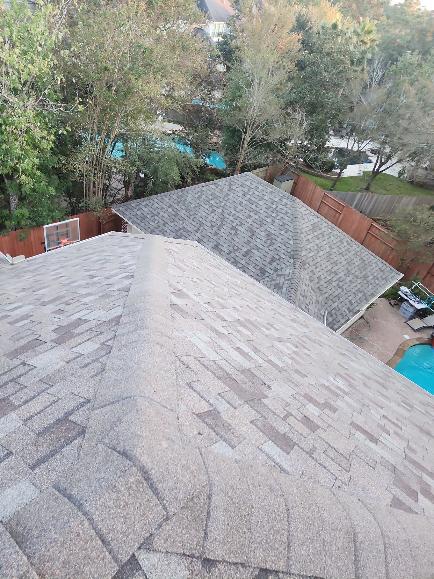 Residential Roofing Installation using Owen's Corning Duration (Lifetime) Shingles by Roof Repair Company