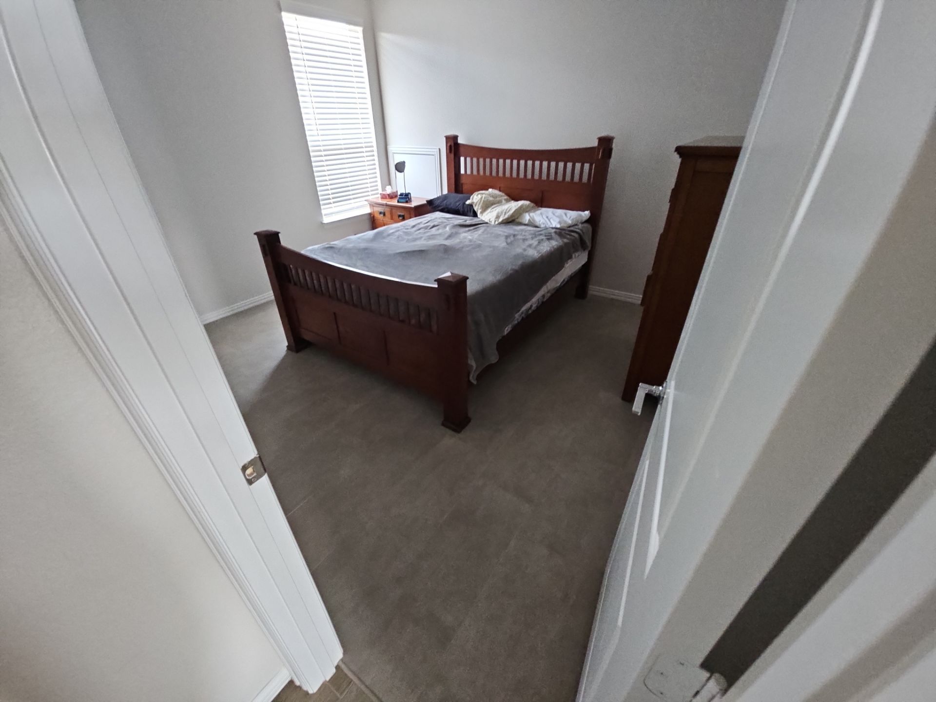 Carpet replacement with Tile and Red Oak Stairs by EL-GC LLC 