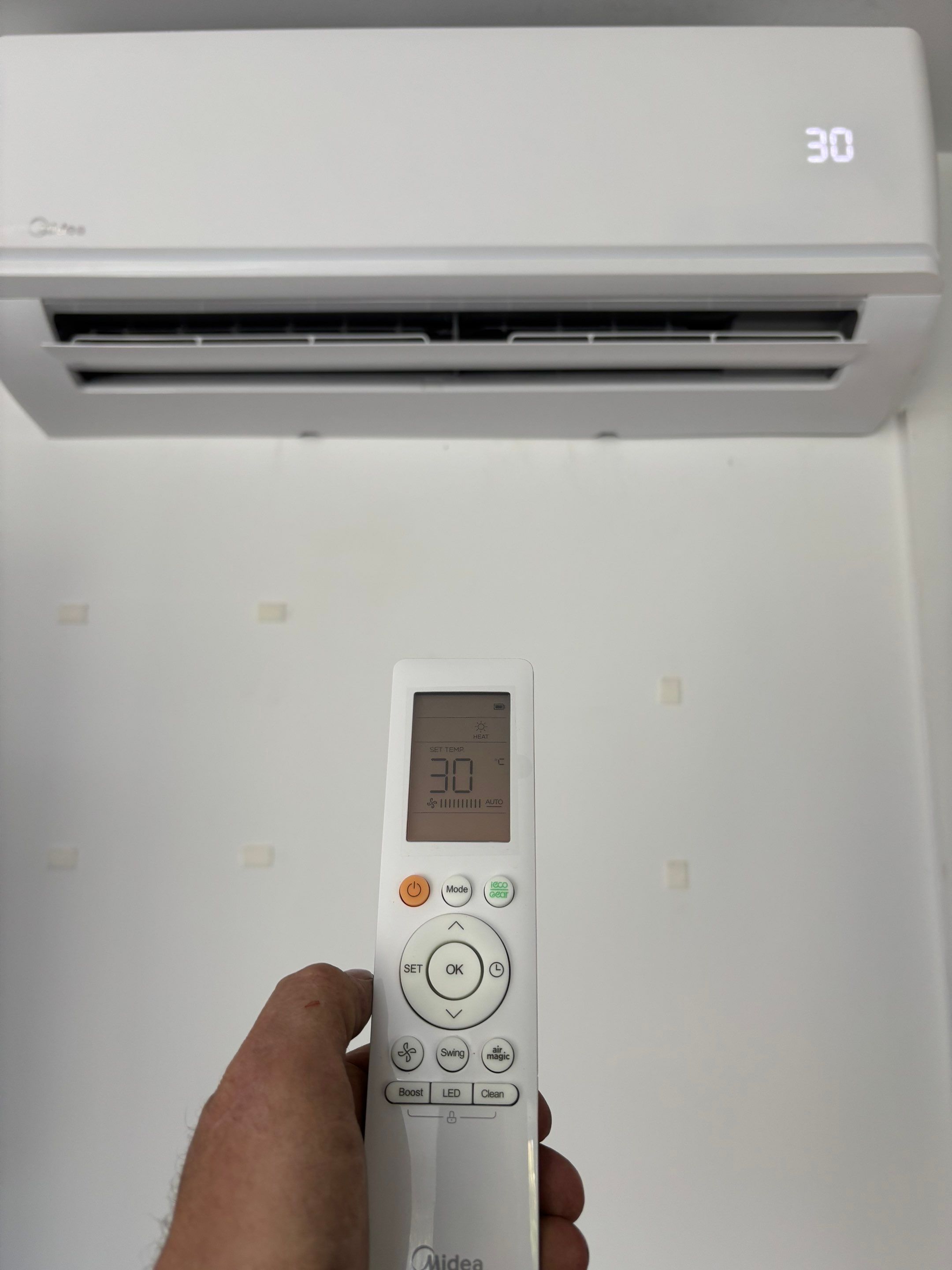 ❄️ Another quality air-to-air heat pump installation completed by the Elite Services Group team. 🏡 by Elite Services Group Ltd