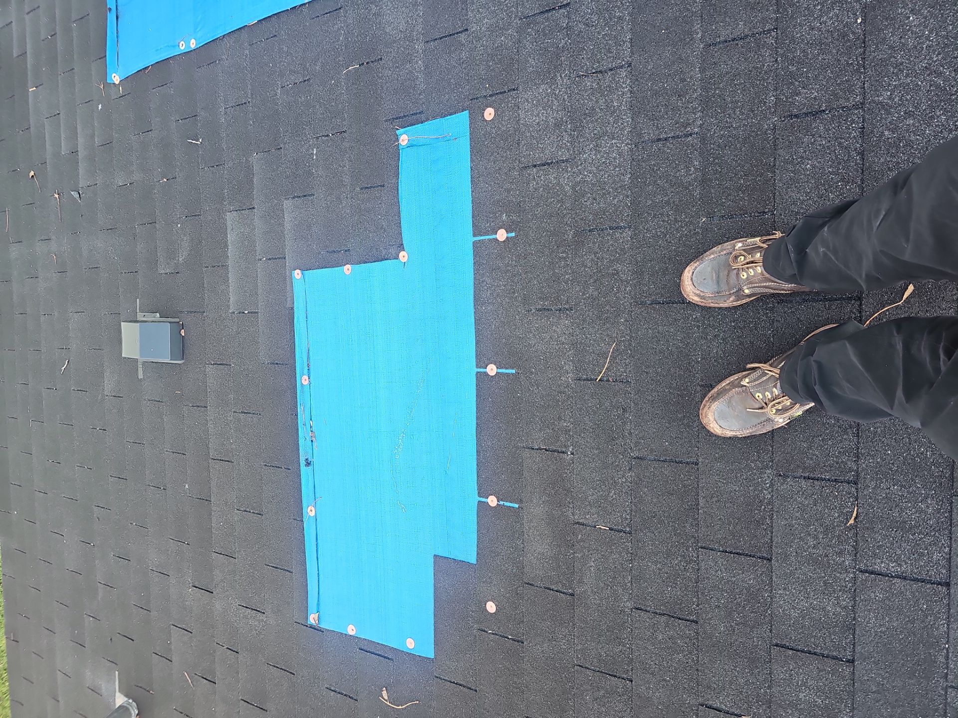 Hail Damage using Owen's Corning Duration (Lifetime) Shingles by Roof Repair Company