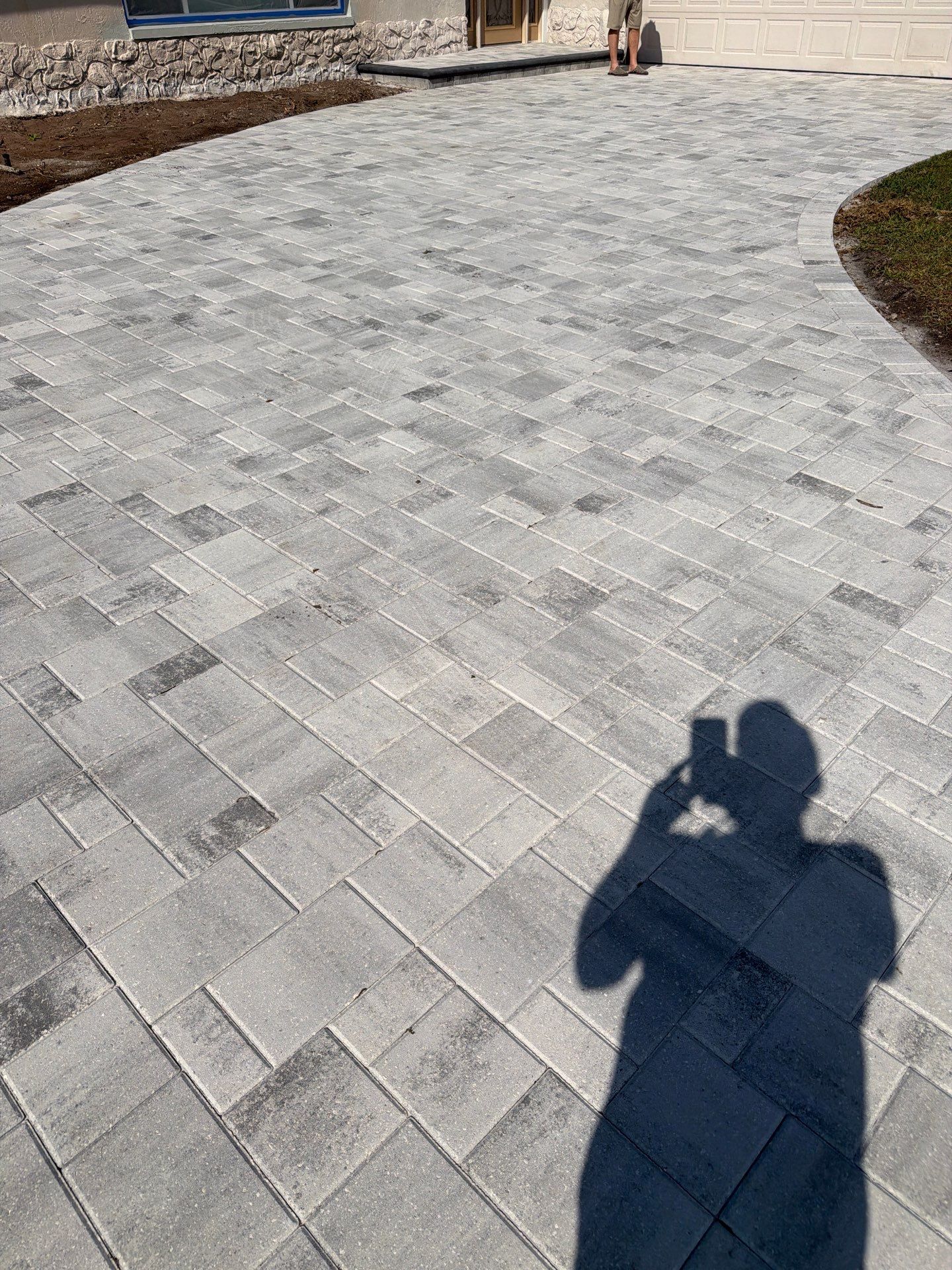 New Paver Driveway and Entryway Sealing in Sun City Center by Supreme Paver Experts