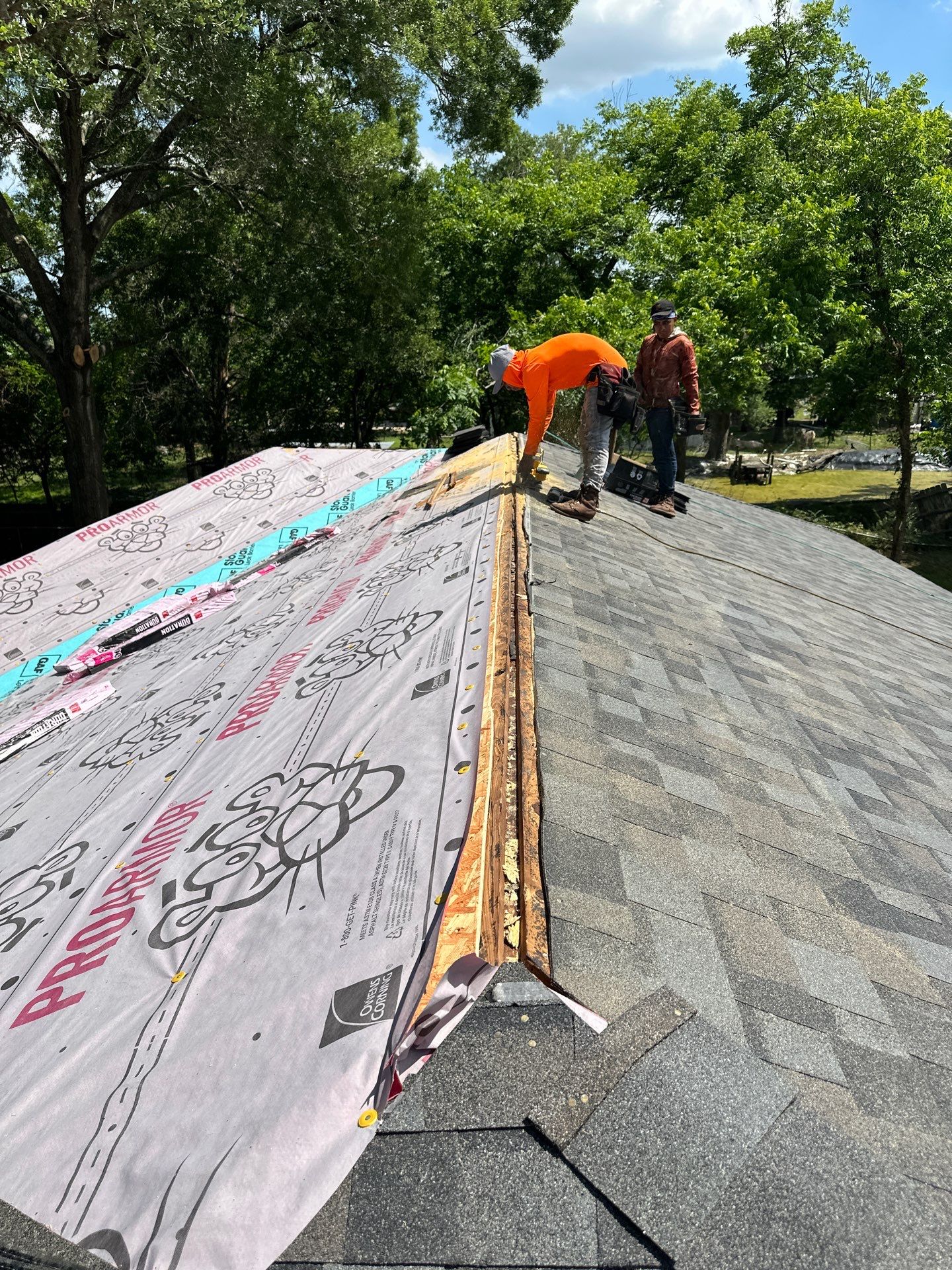 Project in Baytown by Motion Roofing
