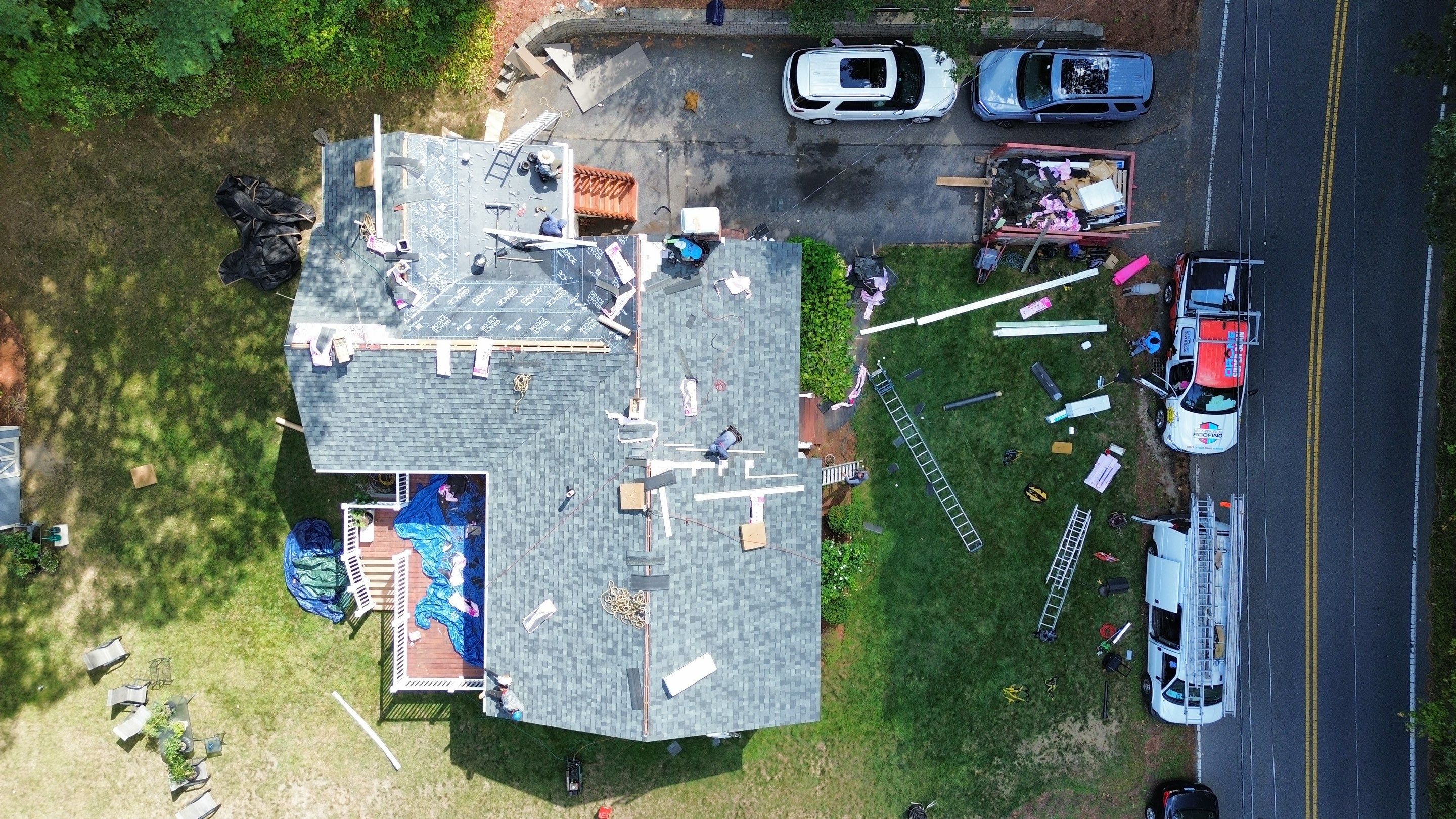 Roof, Trim & Chimney Restoration – Chelmsford, MA by Mighty Dog Roofing of Greater Middlesex County