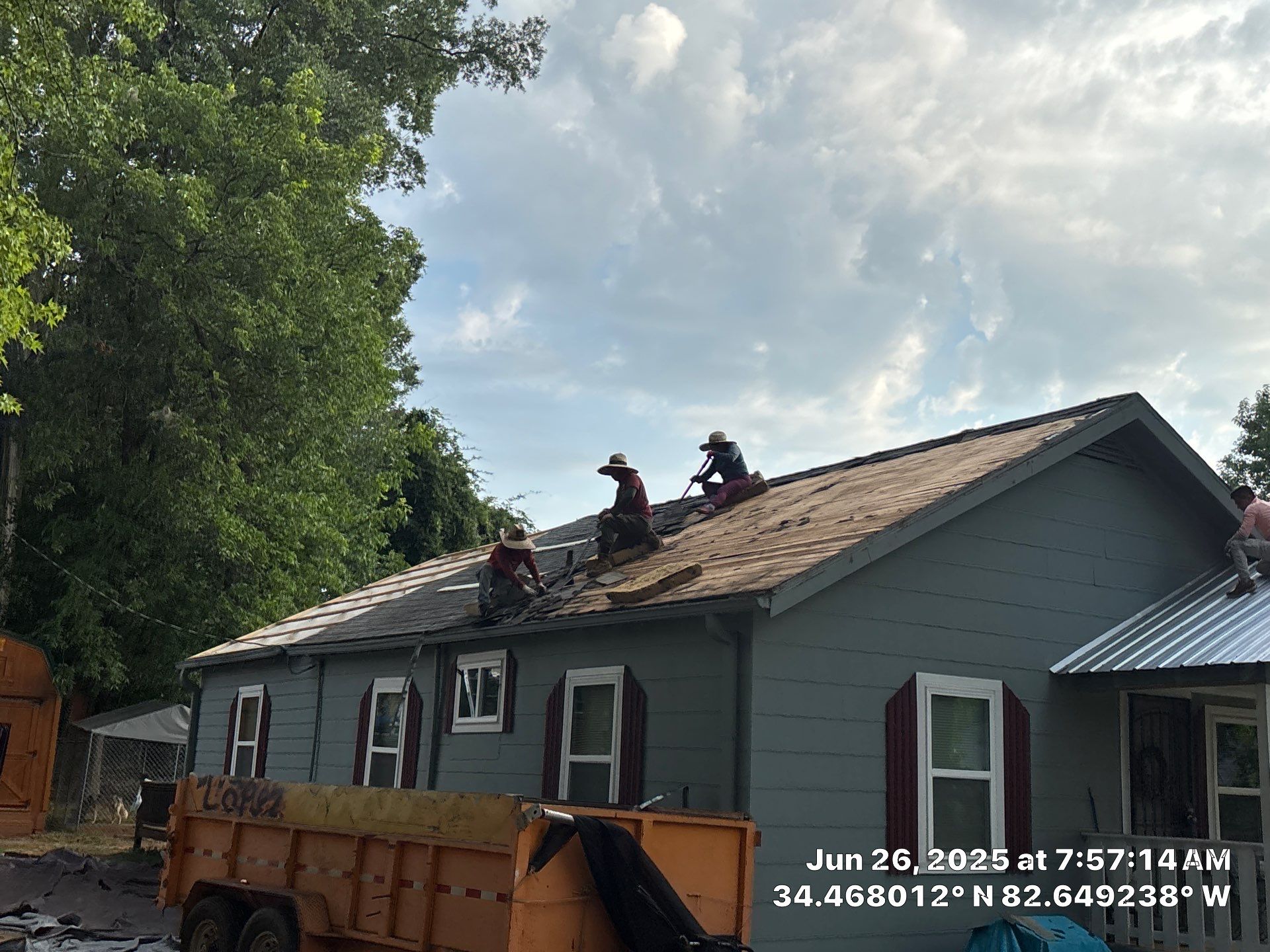 Residential Metal Roof Replacement and Installation in Anderson by Roofers LLC