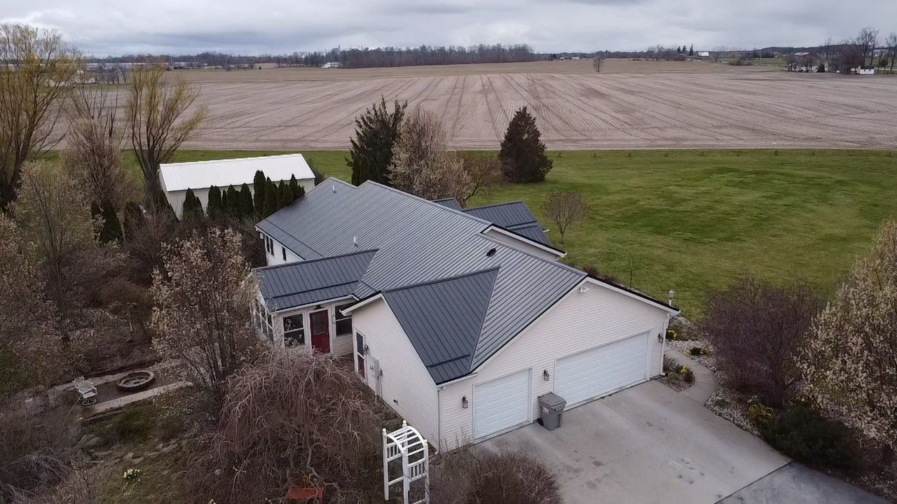 Wind-Resistant Metal Roof Installation in Rural Columbia City, Indiana by 4Ever Metal Roofing