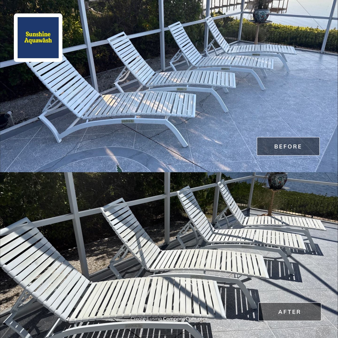 π‘ From Green to Clean! π Epic House & Pool Cage Cleaning on the Manatee River | Ellenton, FL π¦ by Sunshine AquaWash
