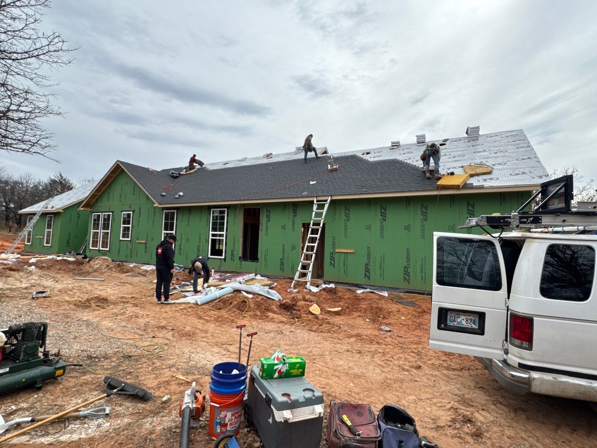 New Construction Roofing in Luther, OK by 5Coat Roofing & Construction