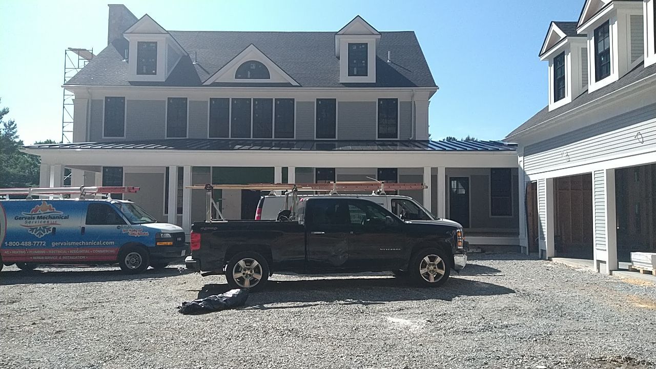 Harvard, MA Gutter Installation using 6" Half Round Aluminum Gutter by Gutter Pro Enterprises