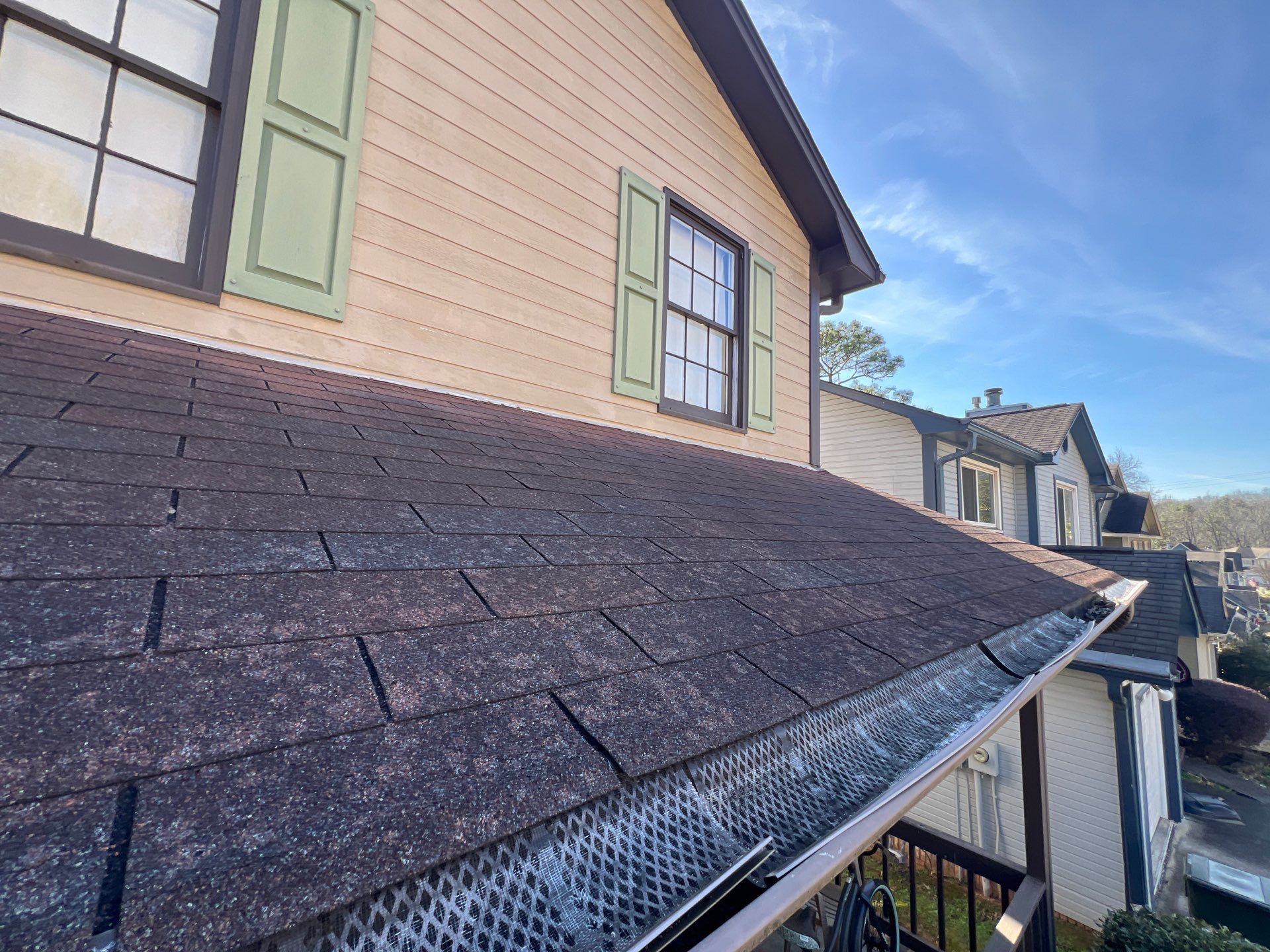 Roof Replacement in Pelham (Weathered Wood) by The Roofing Dudes