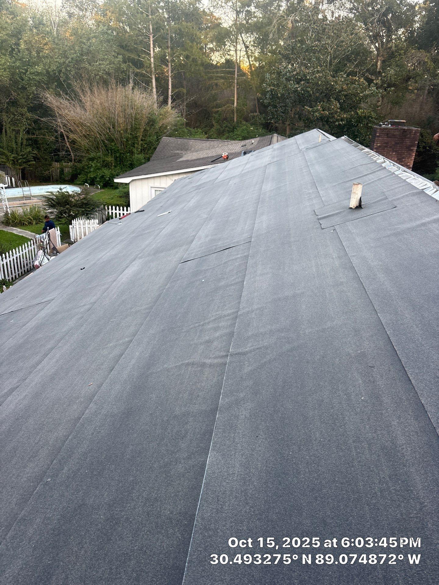 Another Fortified roof work by Husband Roofing & Contracting