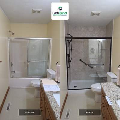 Tub to Shower